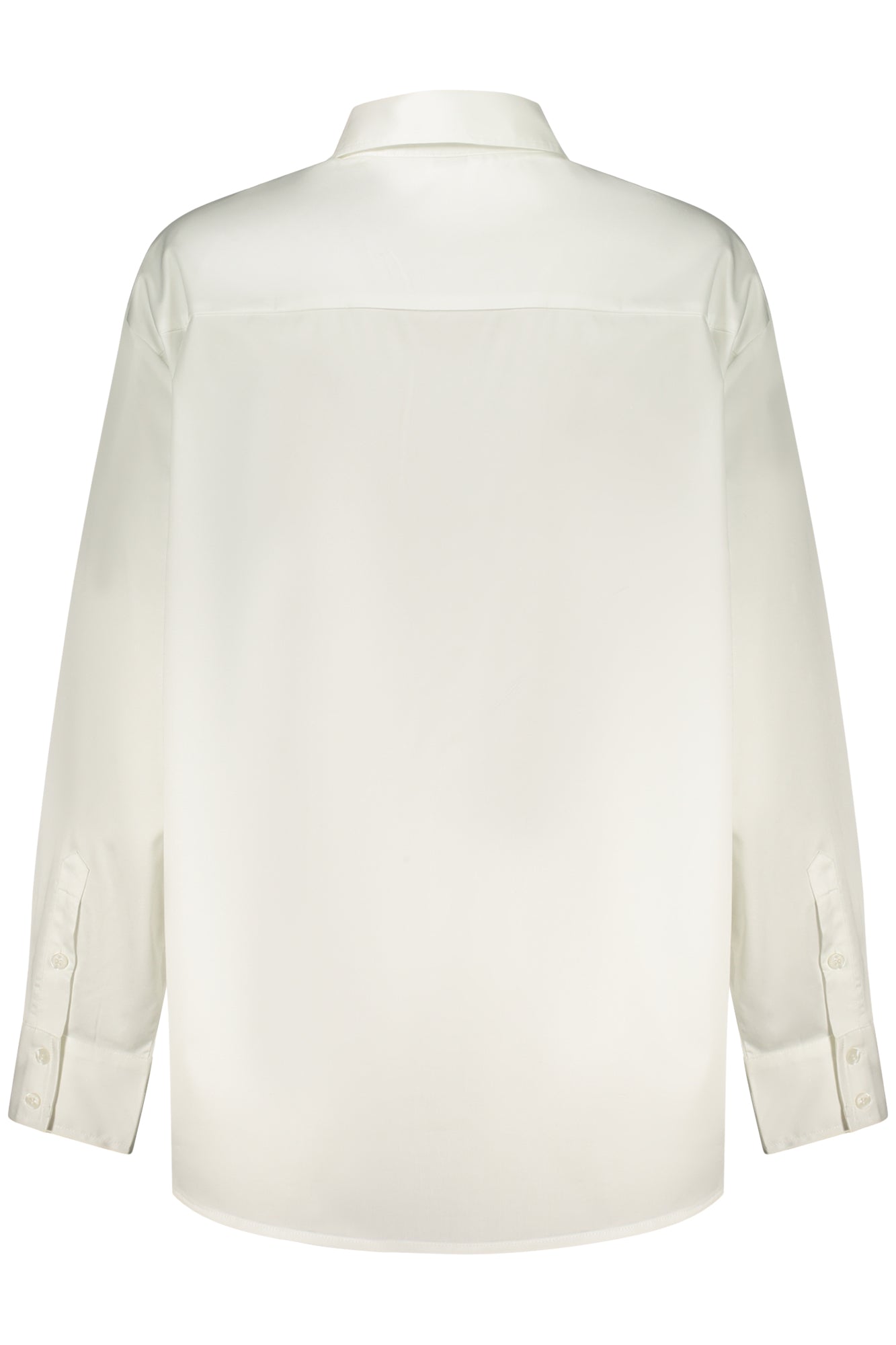 GUESS JEANS WOMEN'S LONG-SLEEVED SHIRT WHITE