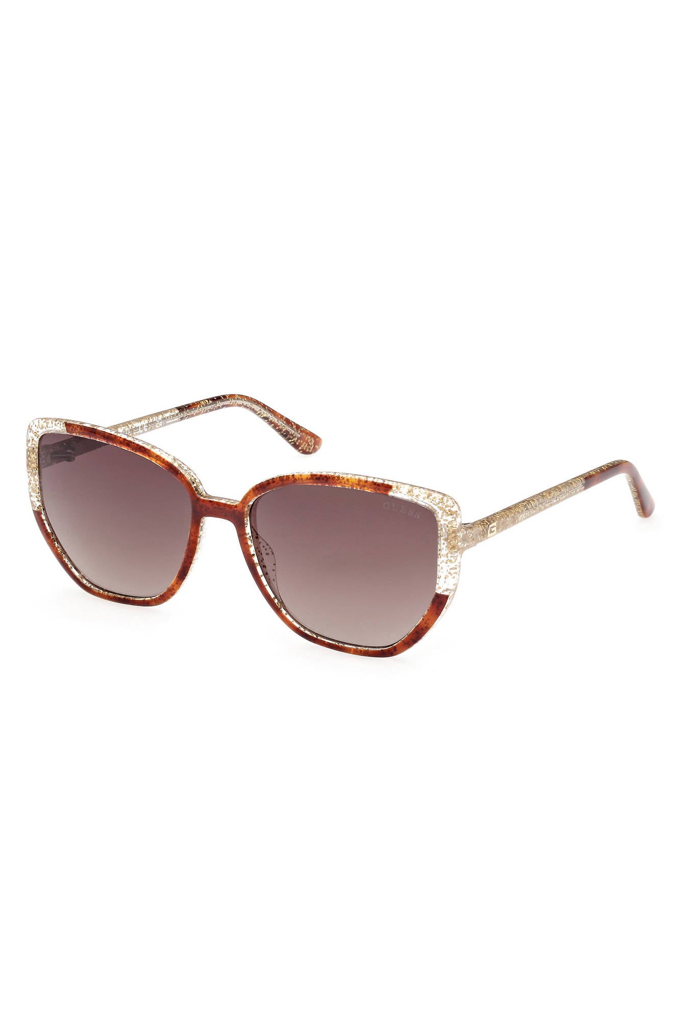 GUESS JEANS WOMEN'S BROWN SUNGLASSES