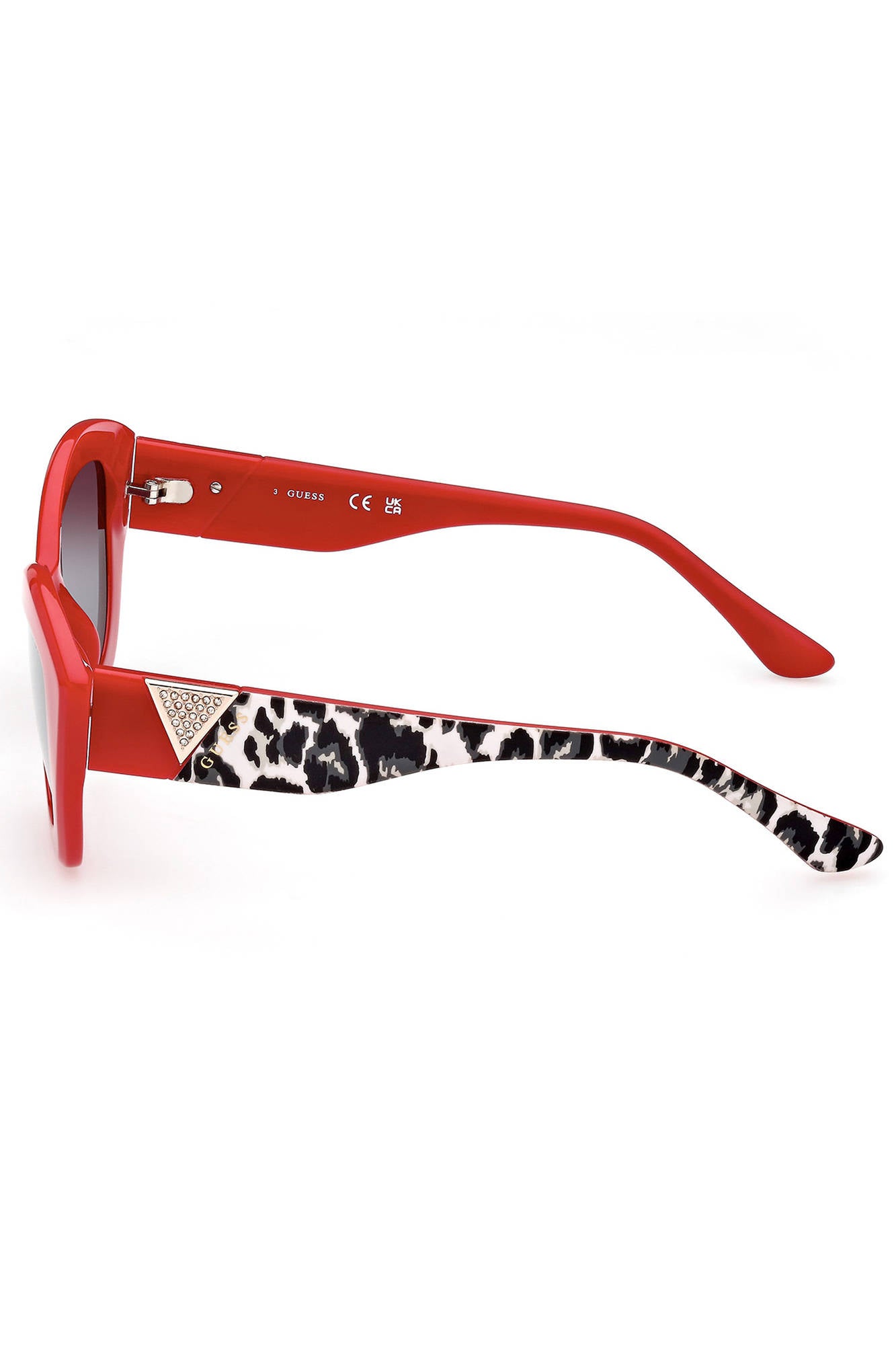 GUESS JEANS WOMAN RED SUNGLASSES