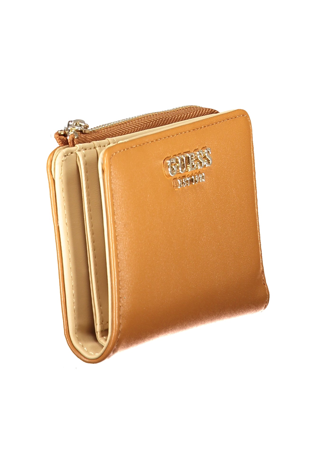 GUESS JEANS WOMEN'S WALLET BROWN