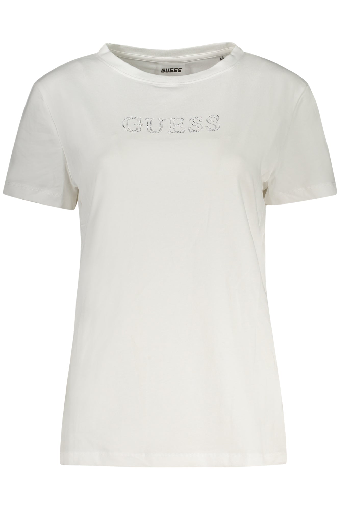 GUESS JEANS SHORT SLEEVE T-SHIRT WOMEN WHITE