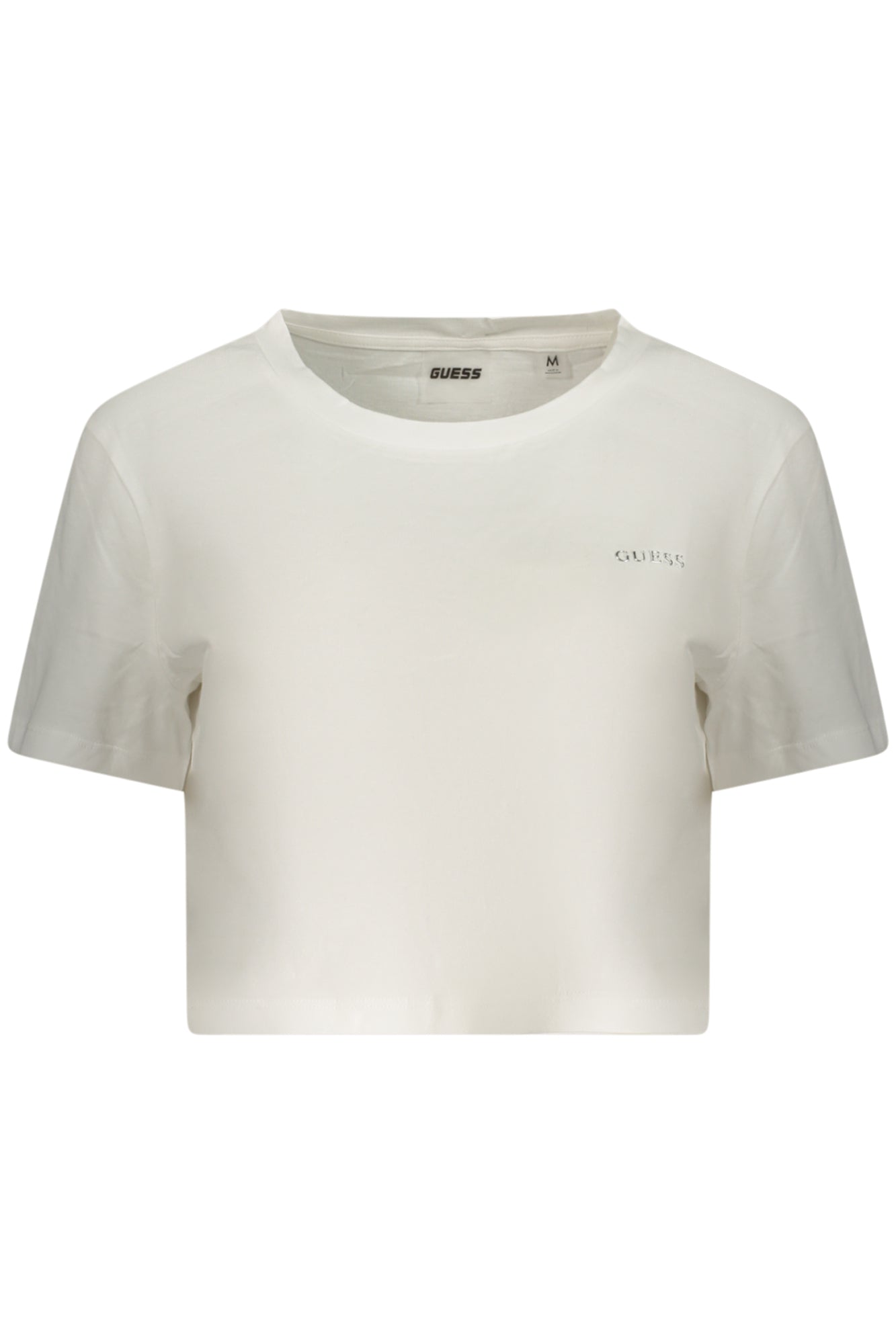 GUESS JEANS WOMEN'S SHORT-SLEEVE T-SHIRT WHITE