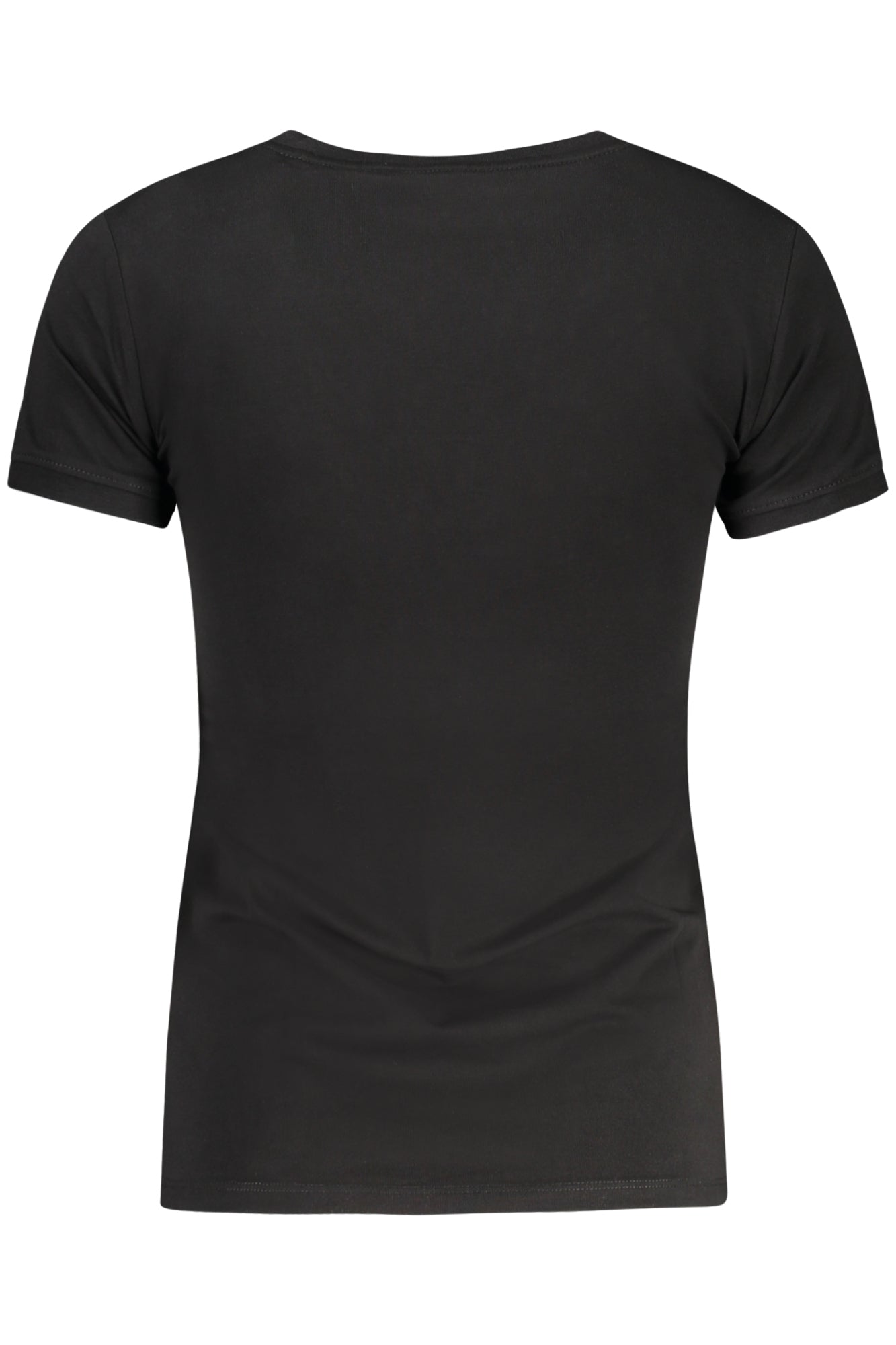 GUESS JEANS SHORT SLEEVE T-SHIRT WOMEN BLACK