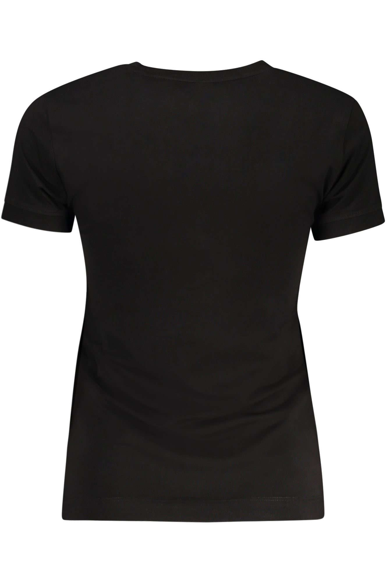 GUESS JEANS SHORT SLEEVE T-SHIRT WOMEN BLACK