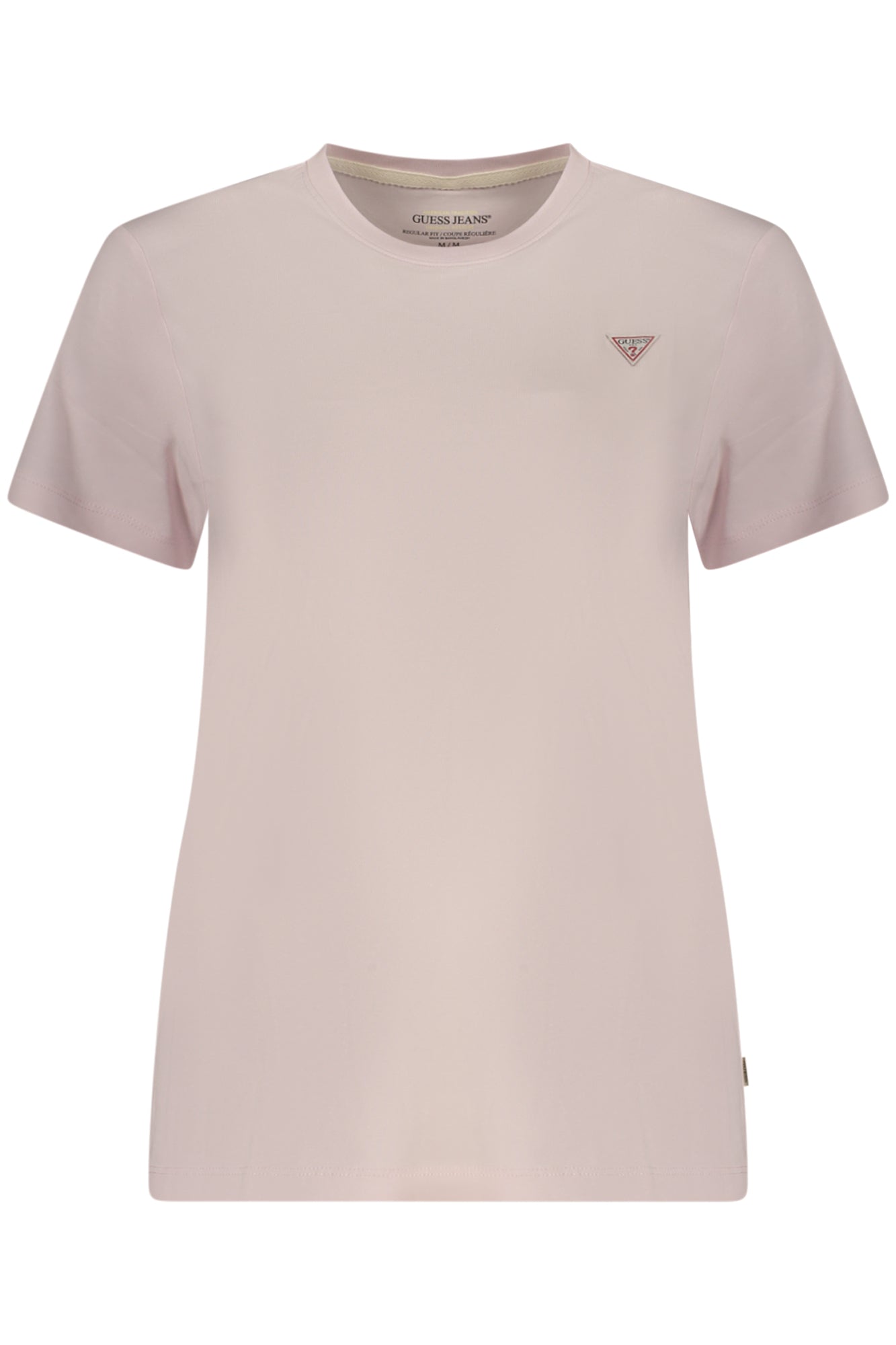 GUESS JEANS WOMEN'S SHORT SLEEVE T-SHIRT PINK