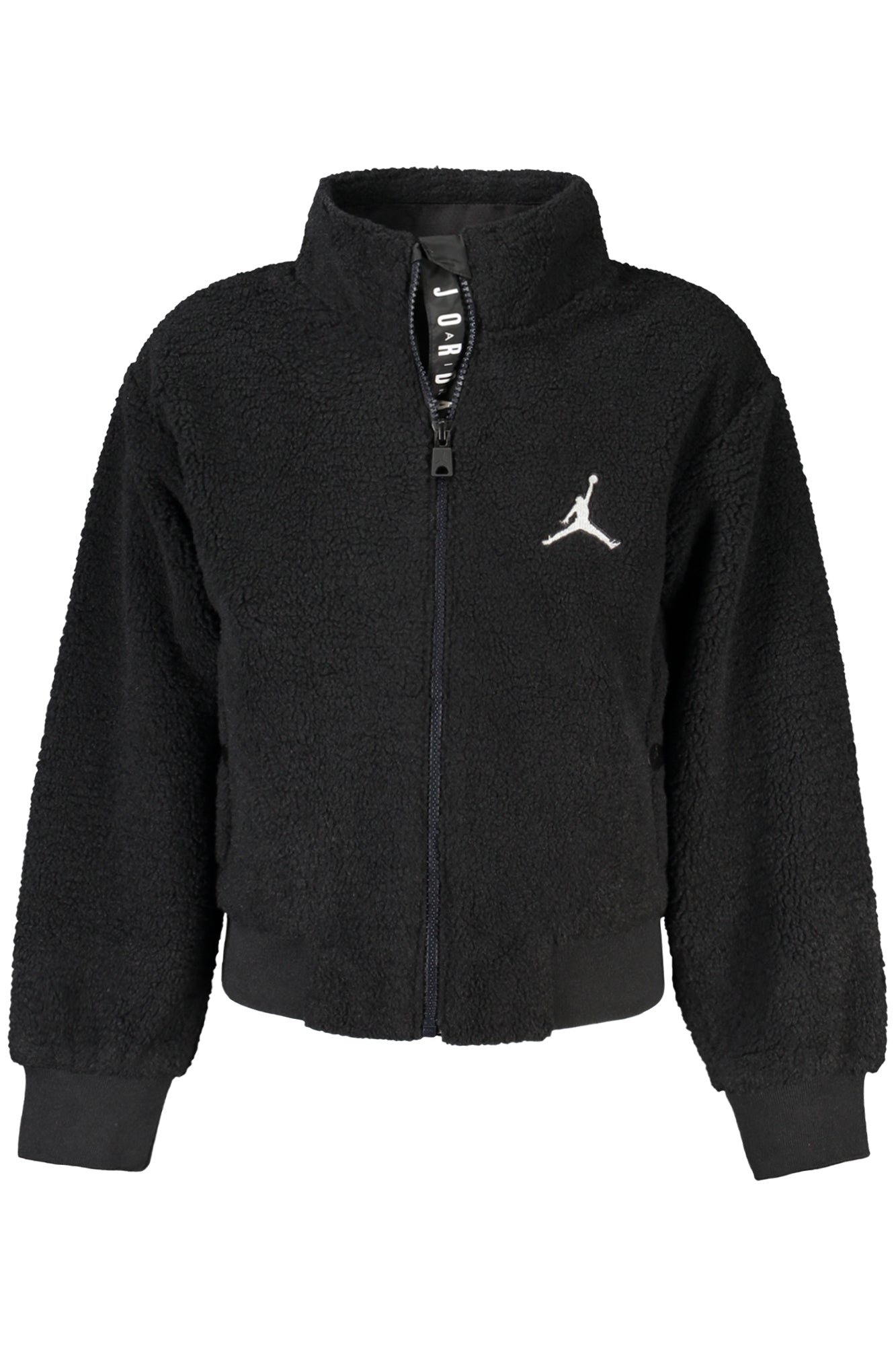 JORDAN WOMEN'S BLACK ZIP-UP SWEATSHIRT