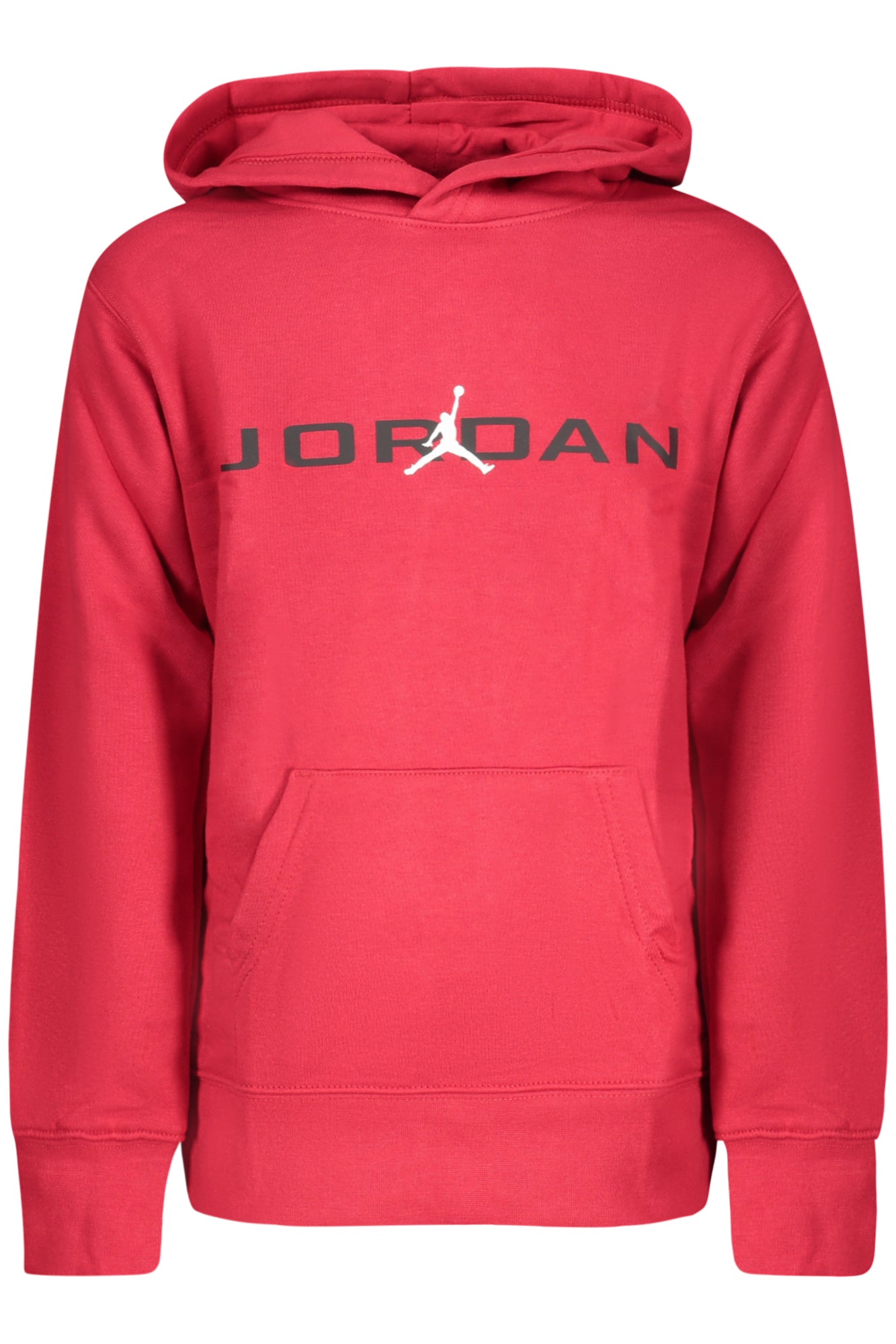 JORDAN RED ZIP-UP SWEATSHIRT FOR KIDS