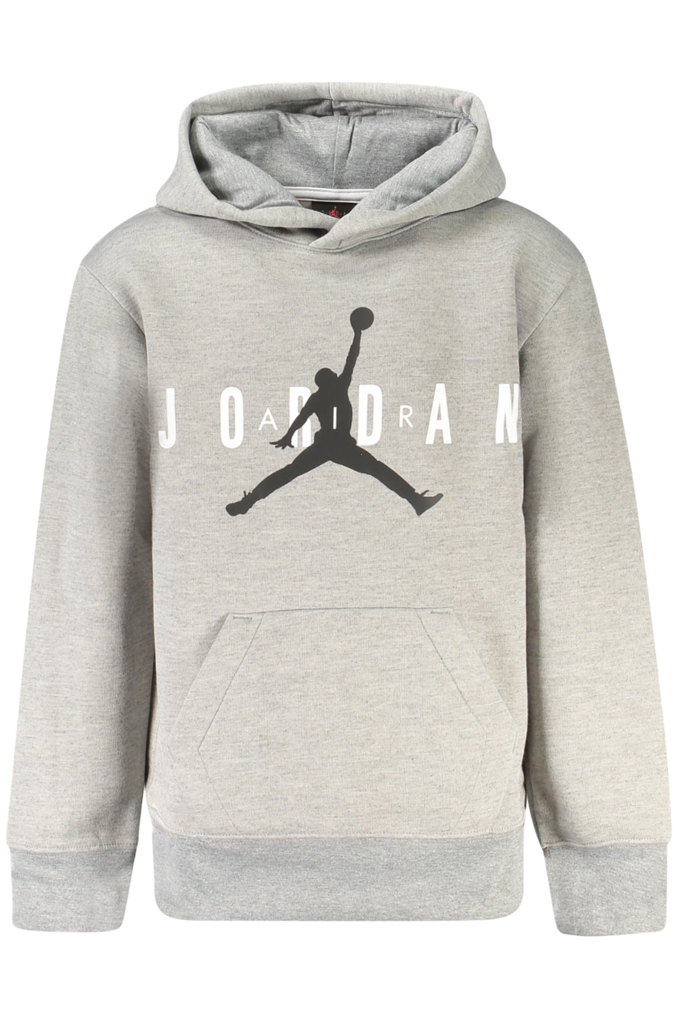 JORDAN MEN'S GRAY ZIP-UP SWEATSHIRT