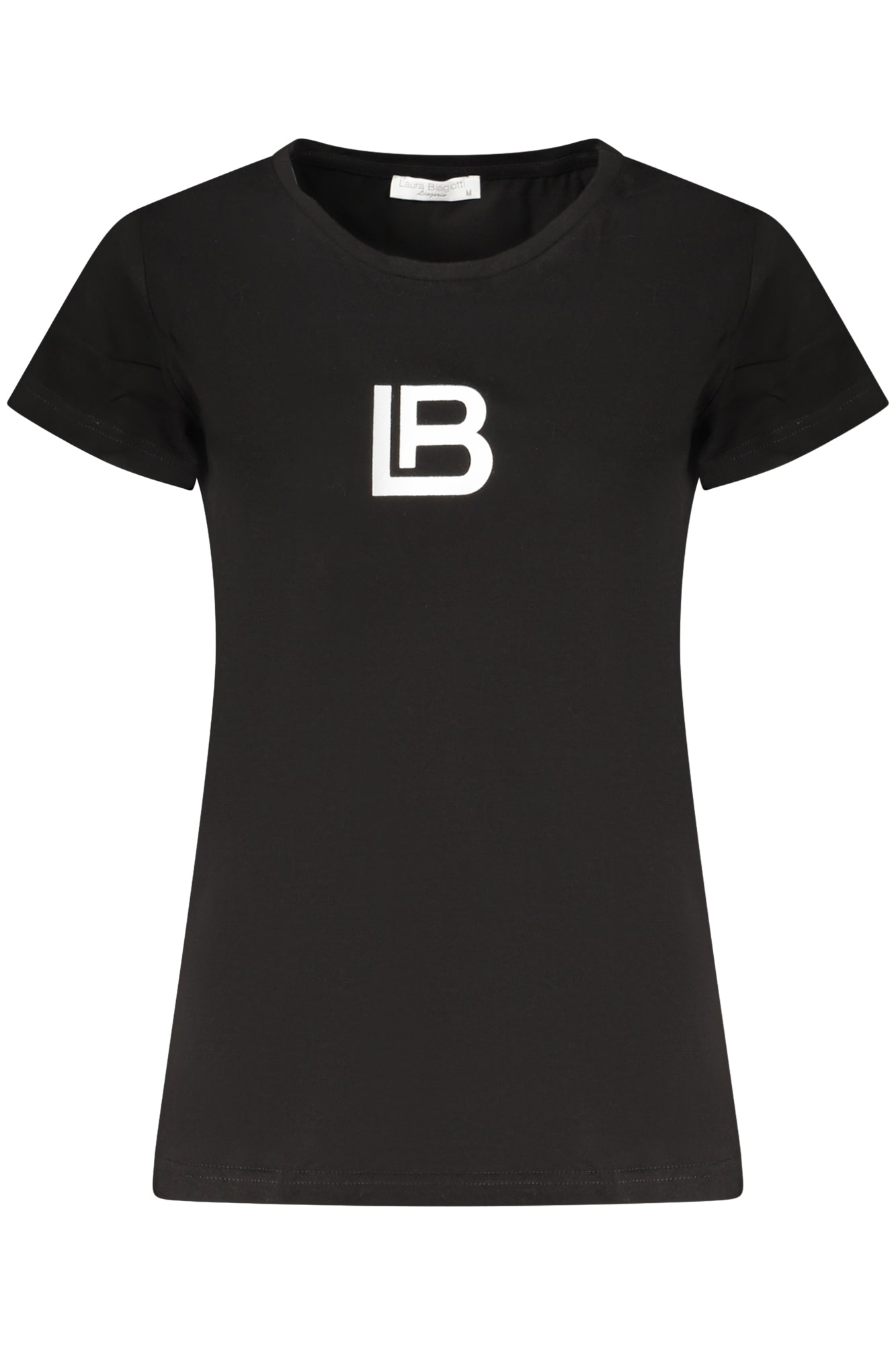 LAURA BIAGIOTTI WOMEN'S BLACK OUTFIT T-SHIRT
