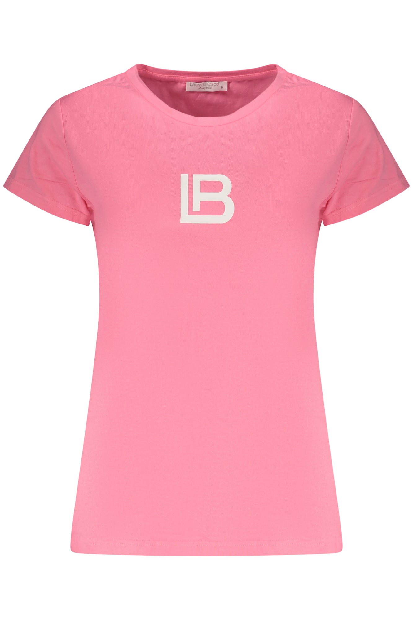 LAURA BIAGIOTTI WOMEN'S PINK EXTERNAL T-SHIRT