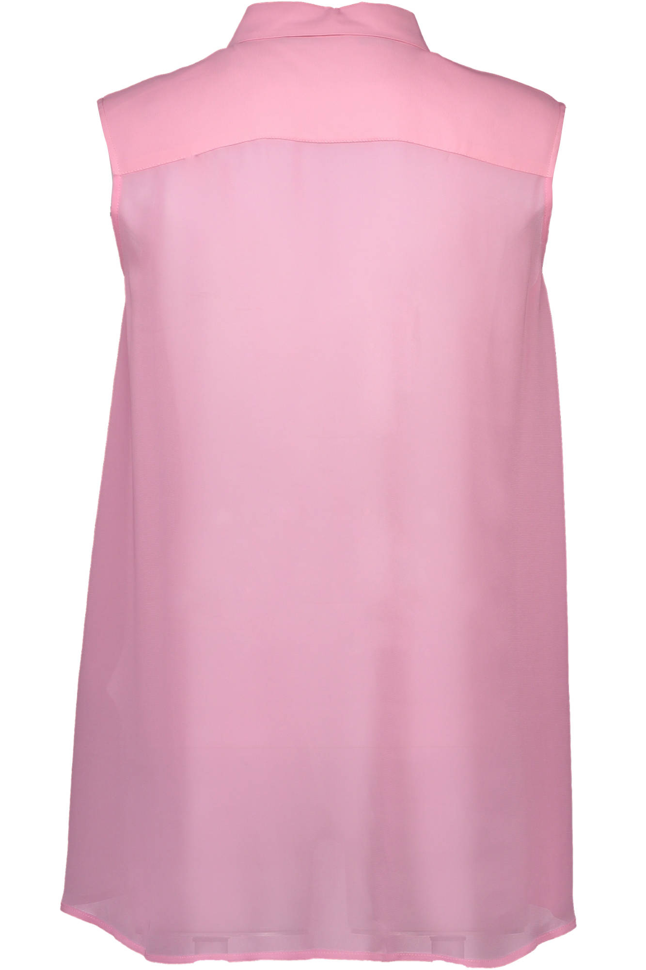 LOVE MOSCHINO SLEEVELESS SHIRT WOMEN PINK