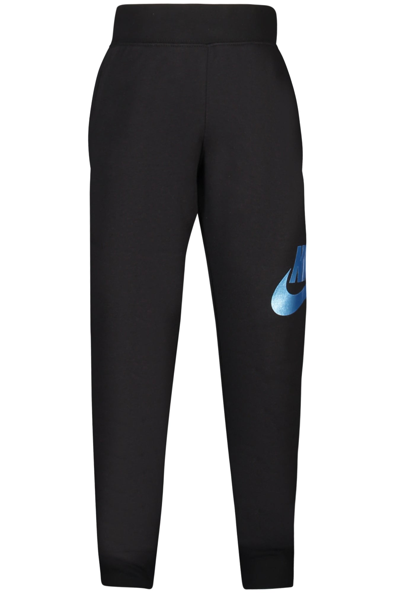 NIKE KIDS' BLACK LONG TRACK PANTS
