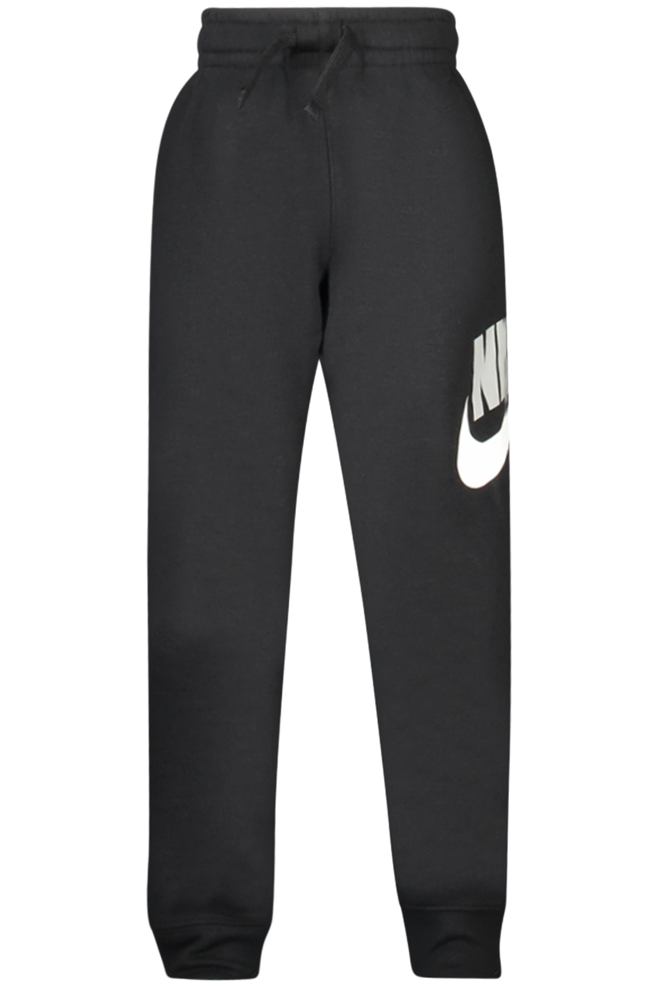 NIKE KIDS' BLACK LONG TRACK PANTS