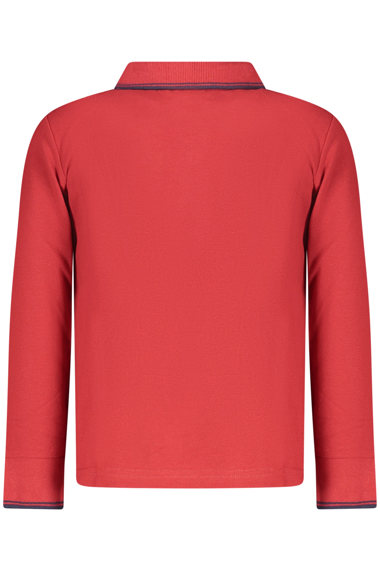 NORTH SAILS KIDS' LONG-SLEEVED POLO SHIRT, RED