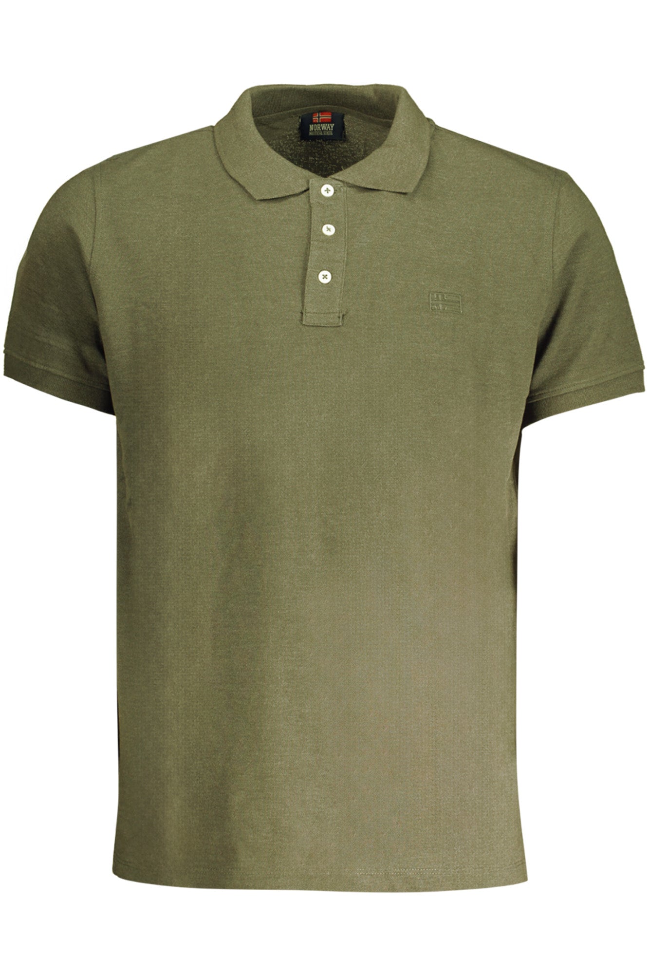 NORWAY 1963 GREEN MEN'S SHORT SLEEVED POLO SHIRT