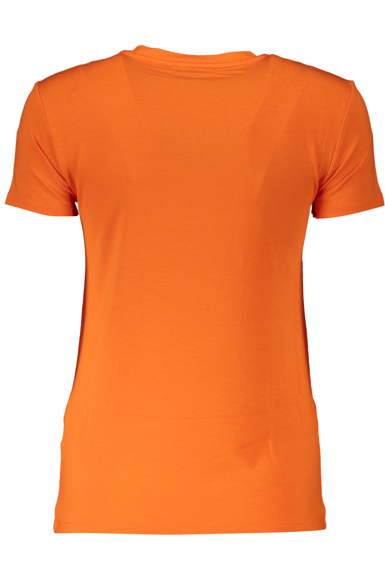 PATRIZIA PEPE WOMEN'S SHORT SLEEVE T-SHIRT ORANGE