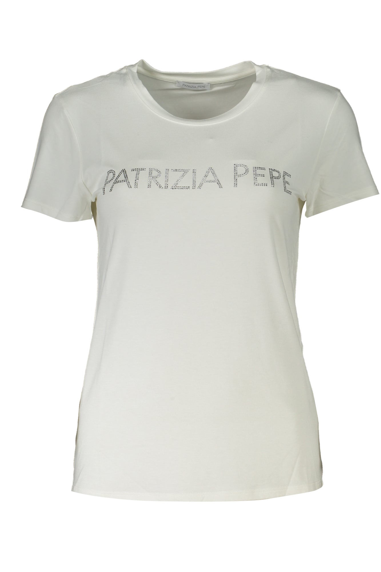 PATRIZIA PEPE WOMEN'S SHORT SLEEVE T-SHIRT WHITE