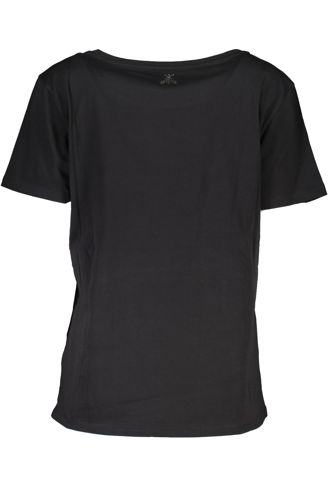 PATRIZIA PEPE WOMEN'S SHORT SLEEVE T-SHIRT BLACK