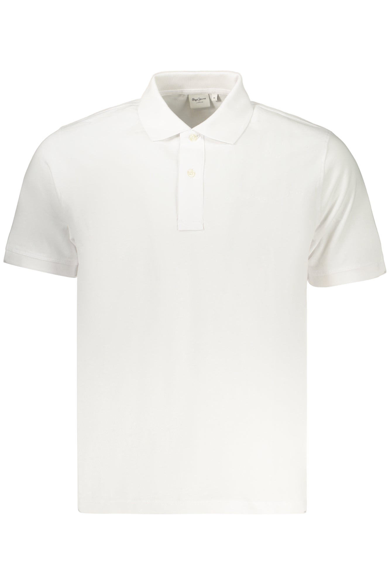 PEPE JEANS MEN'S SHORT-SLEEVED POLO SHIRT WHITE
