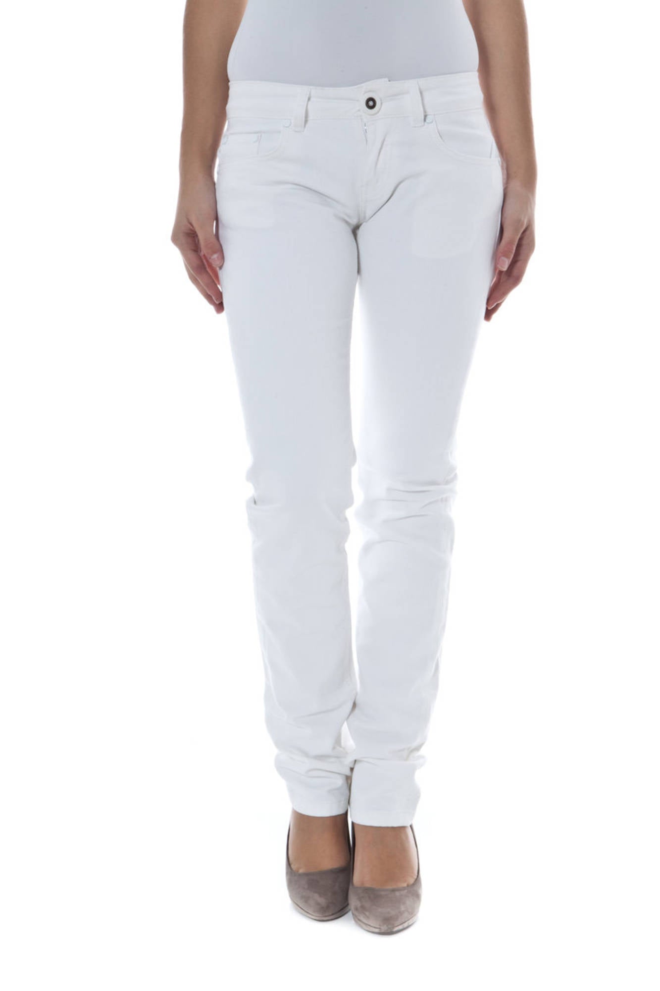 PHARD WHITE WOMEN'S PANTS