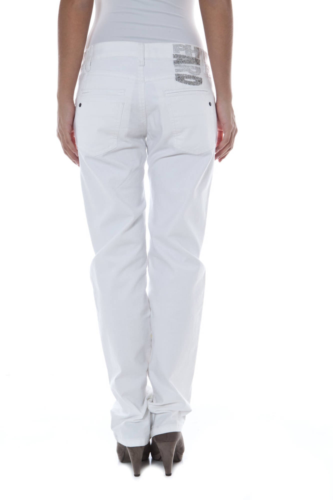 PHARD WHITE WOMEN'S PANTS