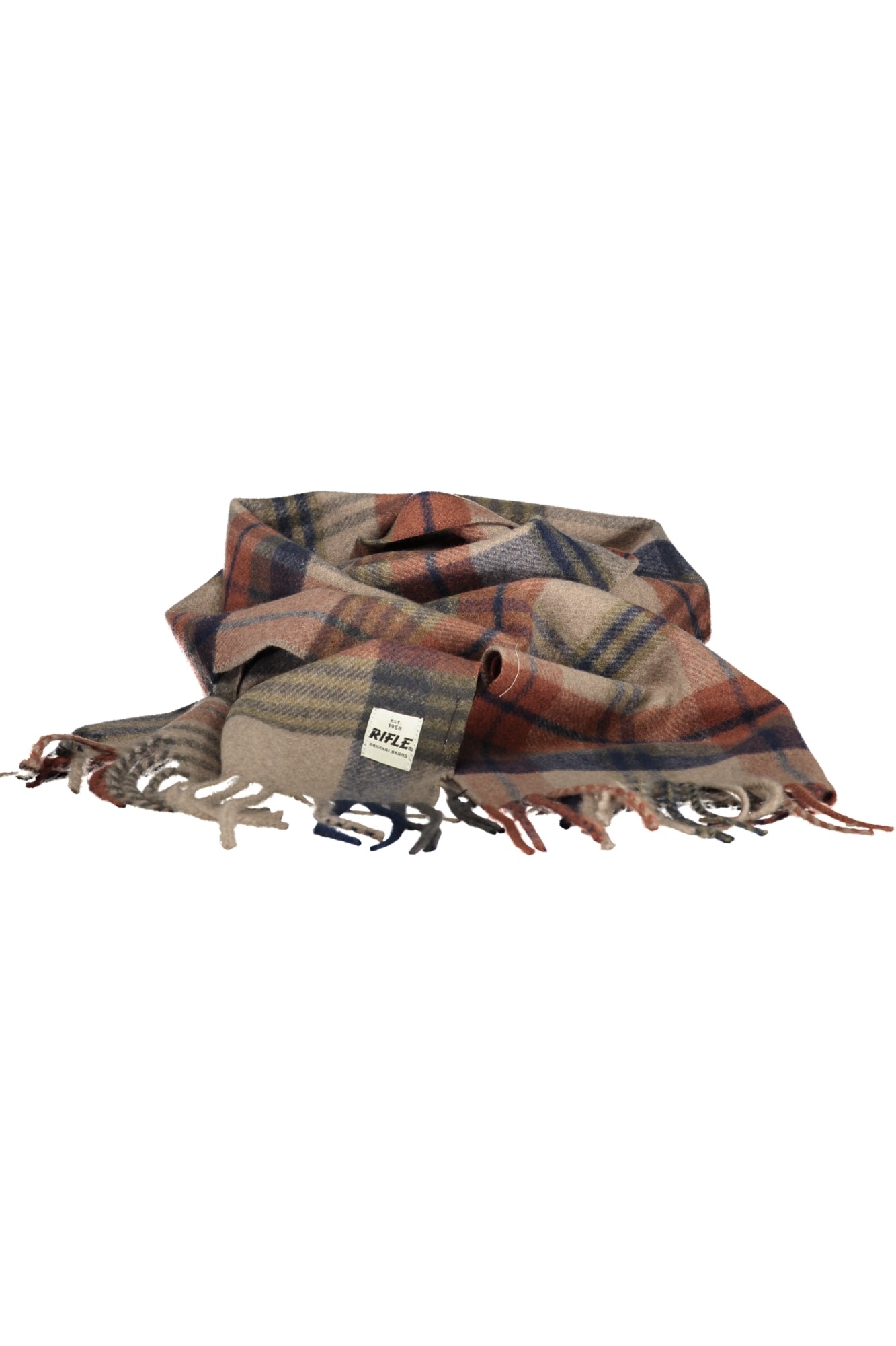 MEN'S BROWN RIFLE SCARF