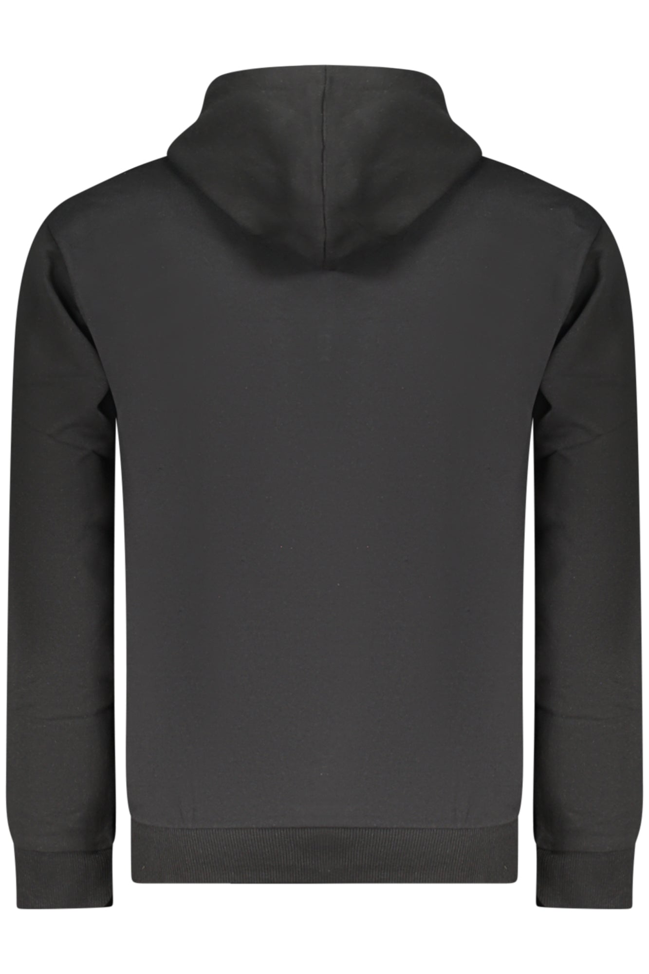 SUPERGA MEN'S BLACK ZIP-UP SWEATSHIRT