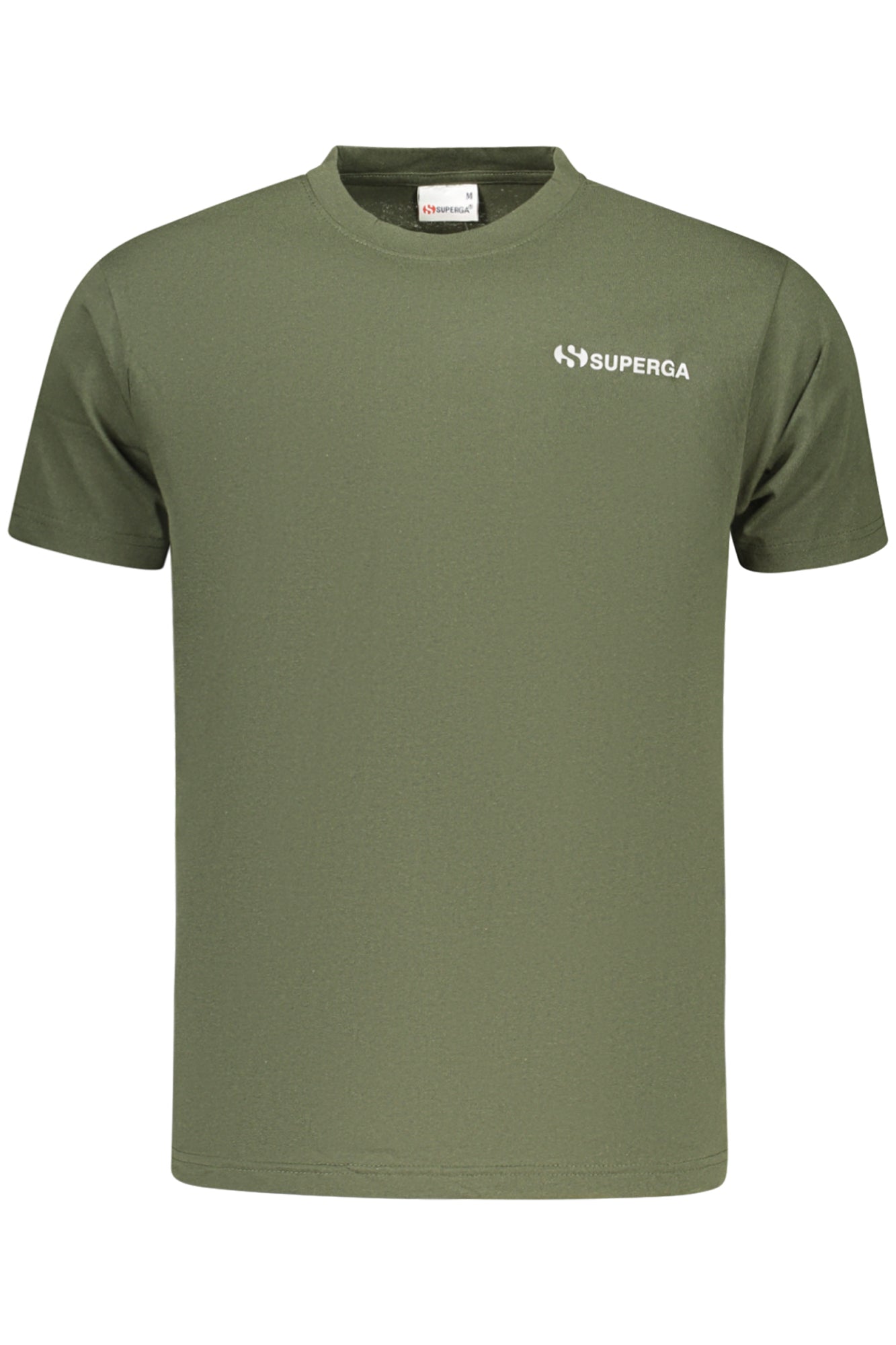SUPERGA MEN'S SHORT-SLEEVED T-SHIRT GREEN