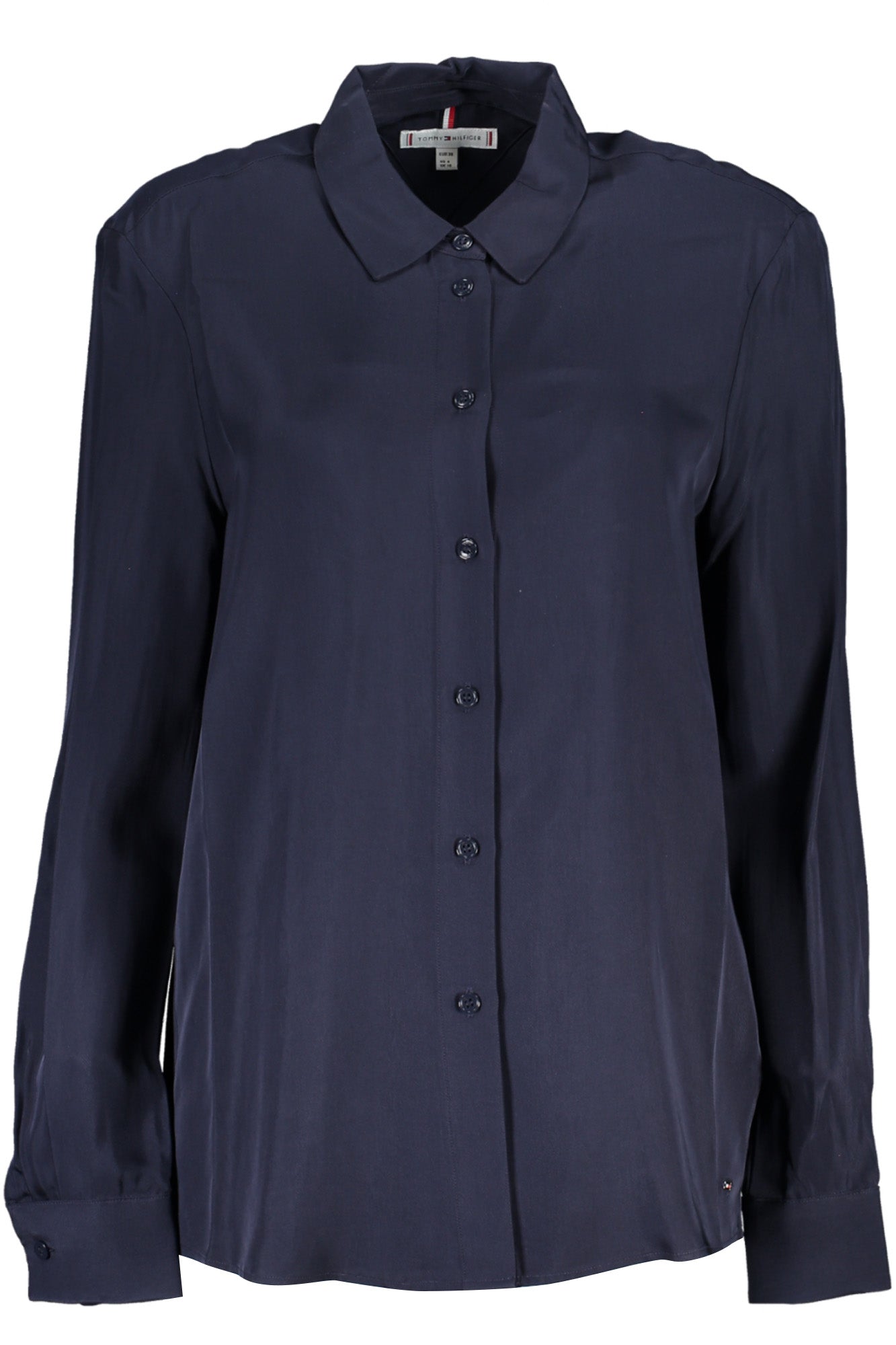 TOMMY HILFIGER WOMEN'S LONG SLEEVE SHIRT BLUE