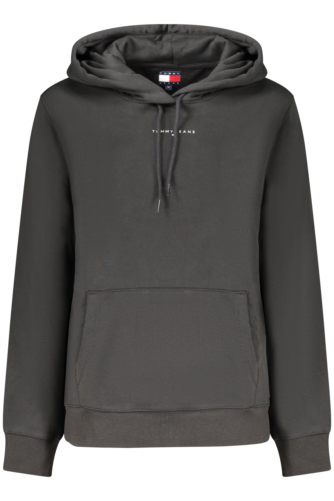 TOMMY HILFIGER WOMEN'S BLACK ZIP-UP SWEATSHIRT