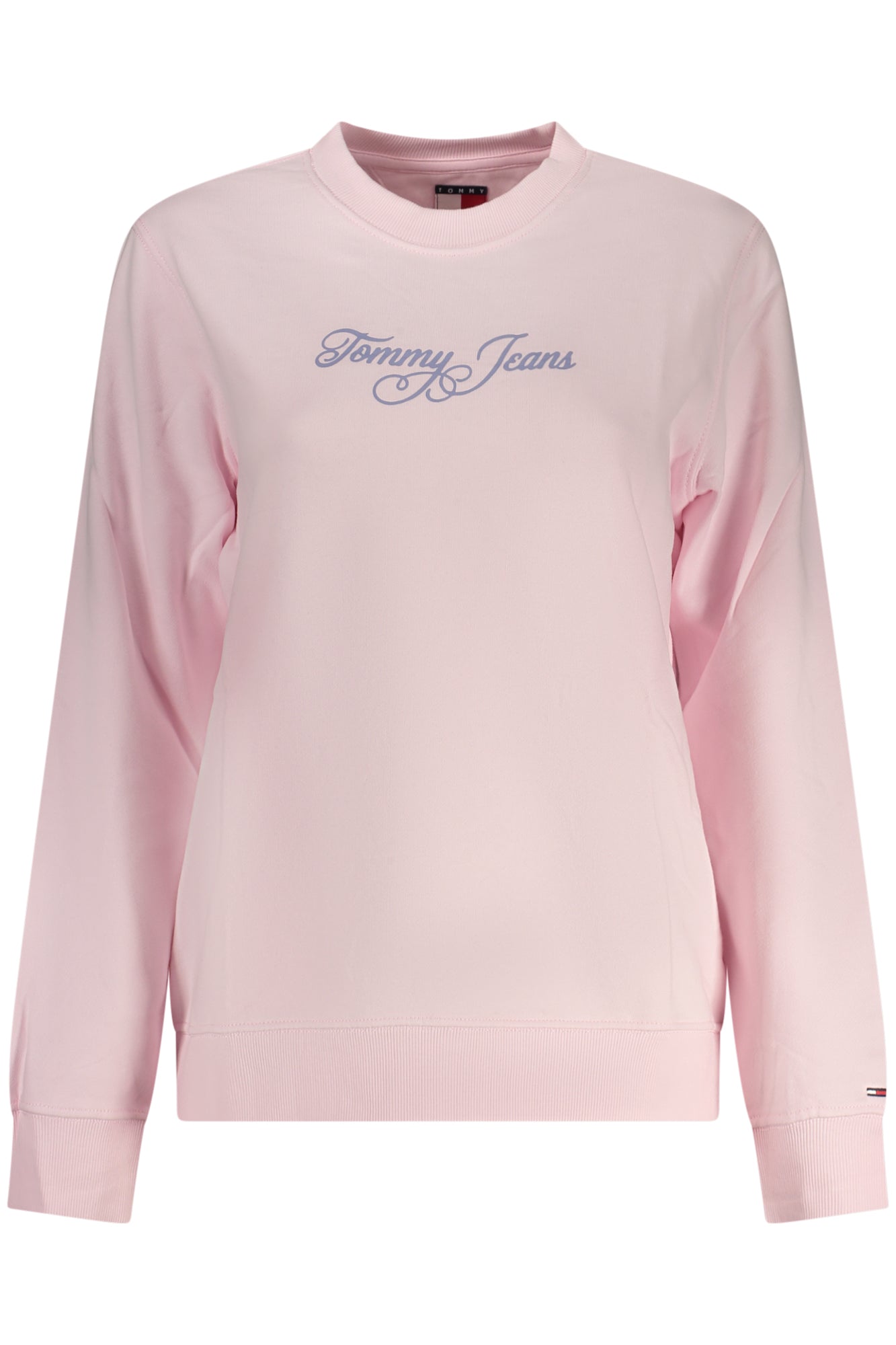 TOMMY HILFIGER WOMEN'S PINK ZIP-UP SWEATSHIRT