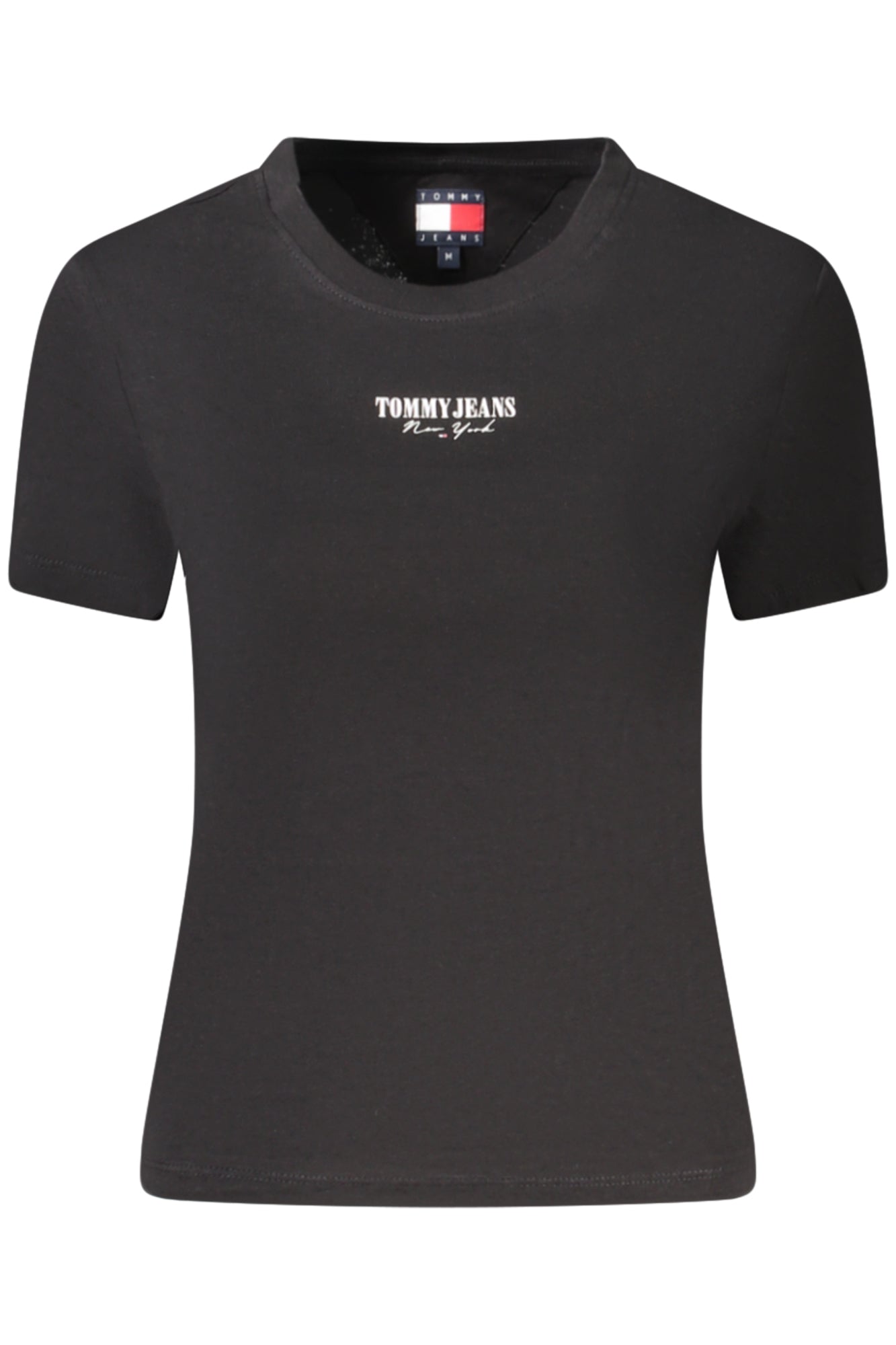 TOMMY HILFIGER WOMEN'S SHORT-SLEEVE T-SHIRT BLACK