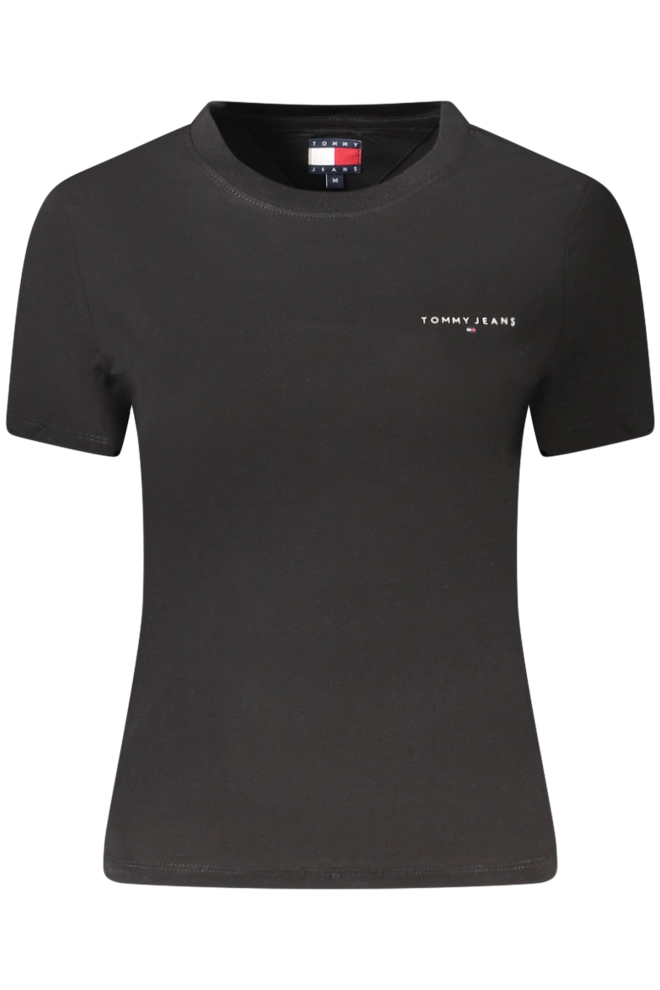 TOMMY HILFIGER WOMEN'S SHORT-SLEEVE T-SHIRT BLACK