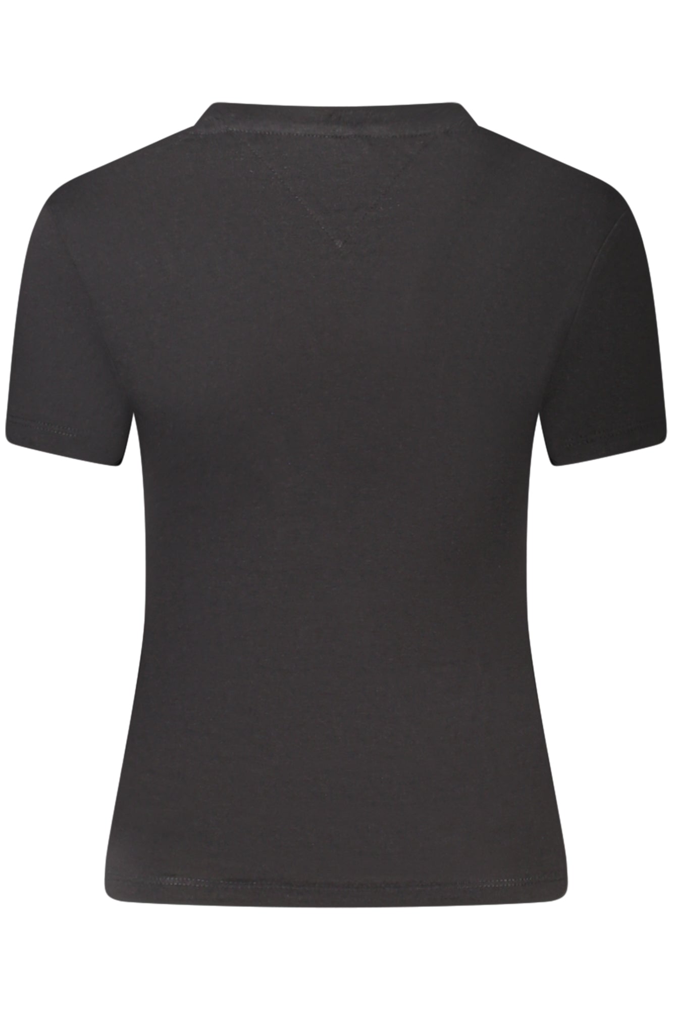 TOMMY HILFIGER WOMEN'S SHORT-SLEEVE T-SHIRT BLACK