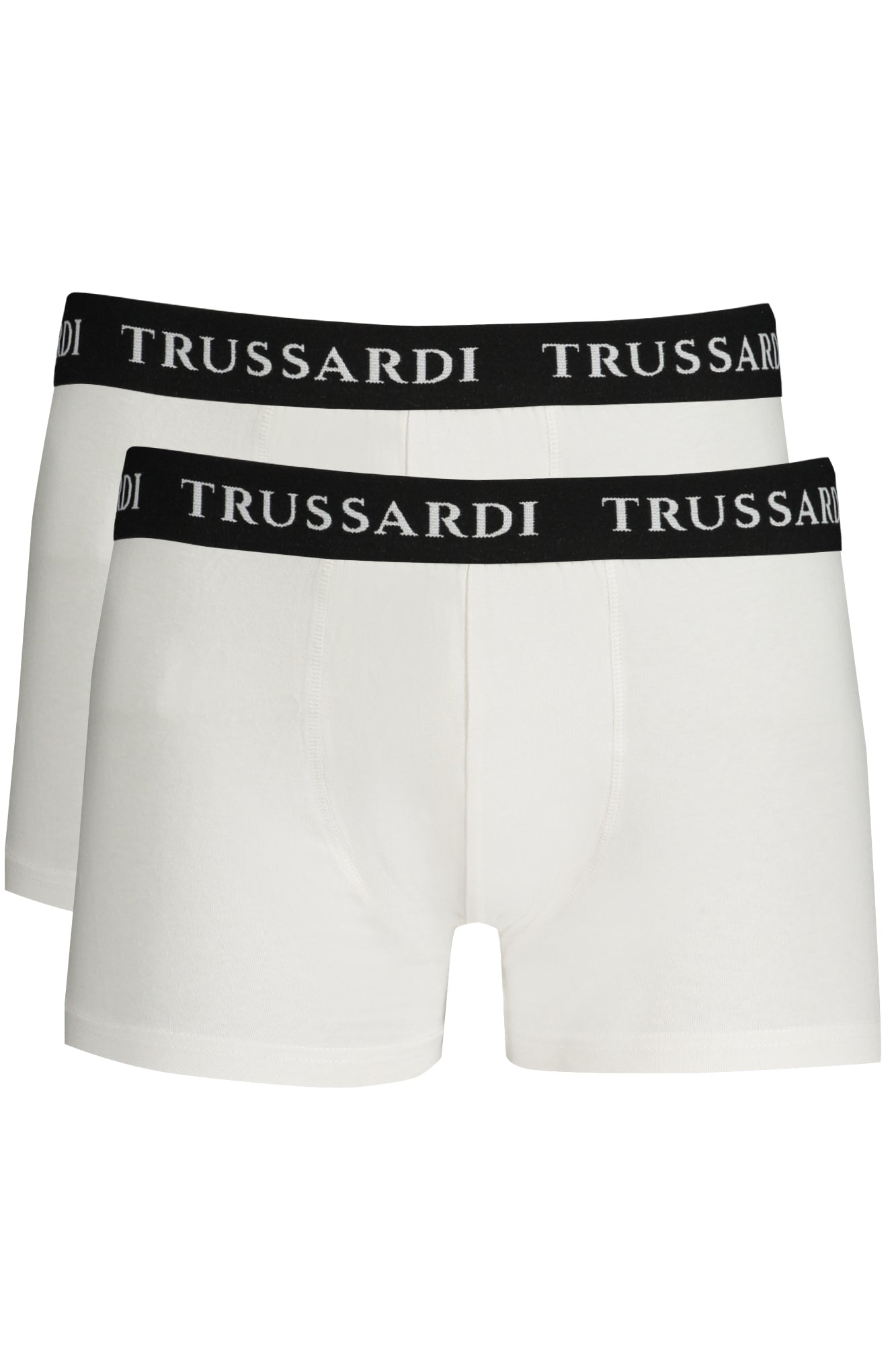 TRUSSARDI MEN'S WHITE BOXER