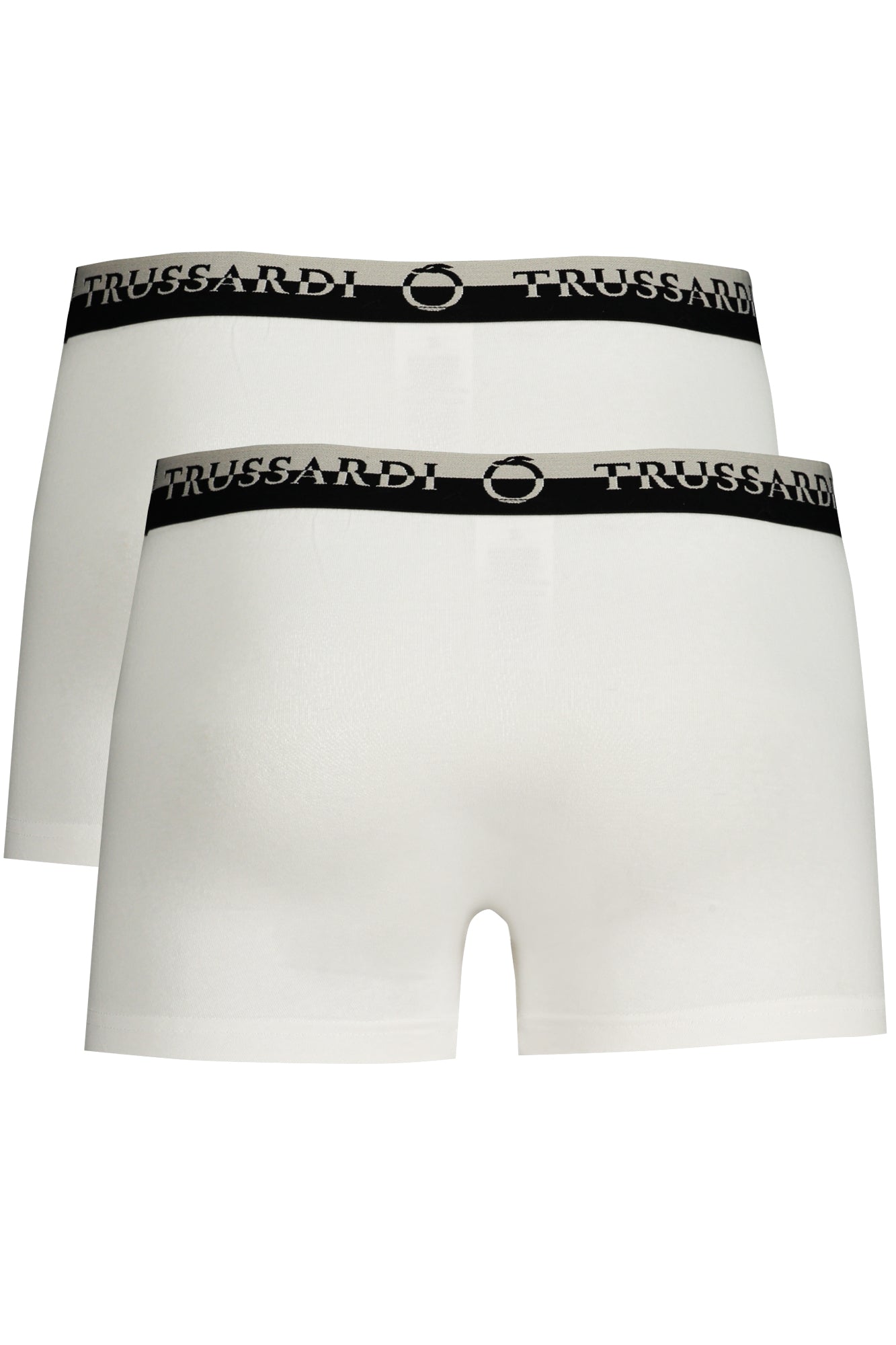 TRUSSARDI MEN'S WHITE BOXER