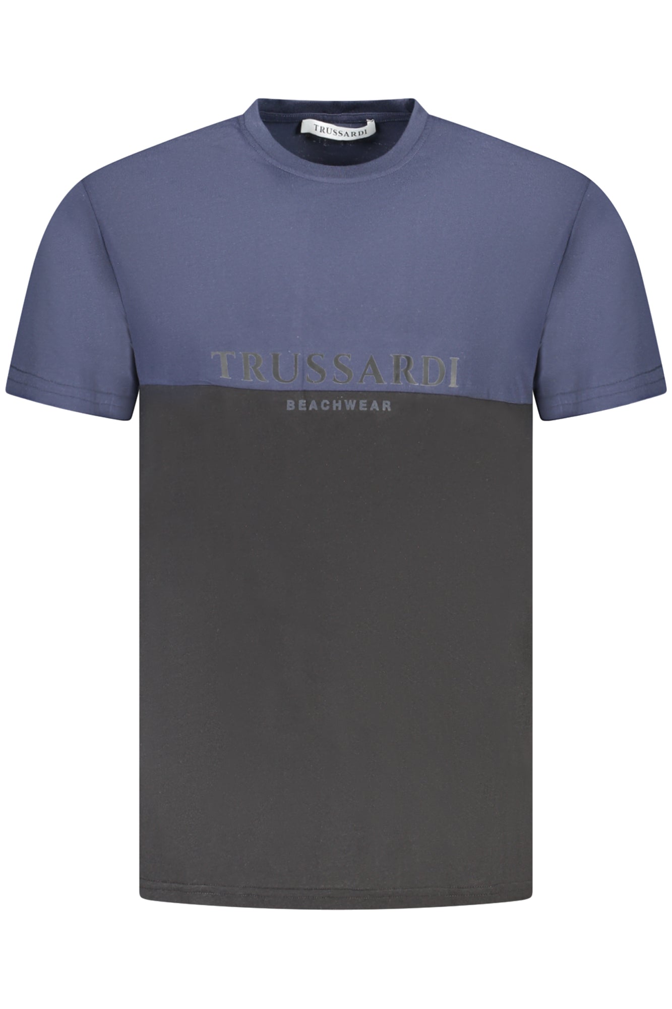 TRUSSARDI MEN'S SHORT SLEEVE T-SHIRT BLUE