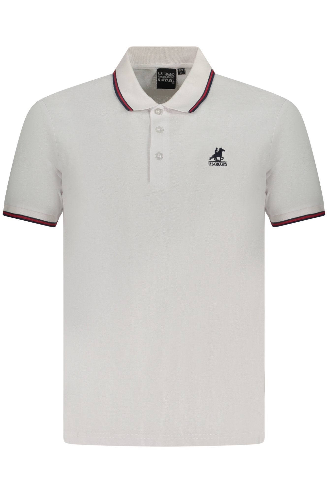 US GRAND POLO SHORT SLEEVE MEN'S WHITE