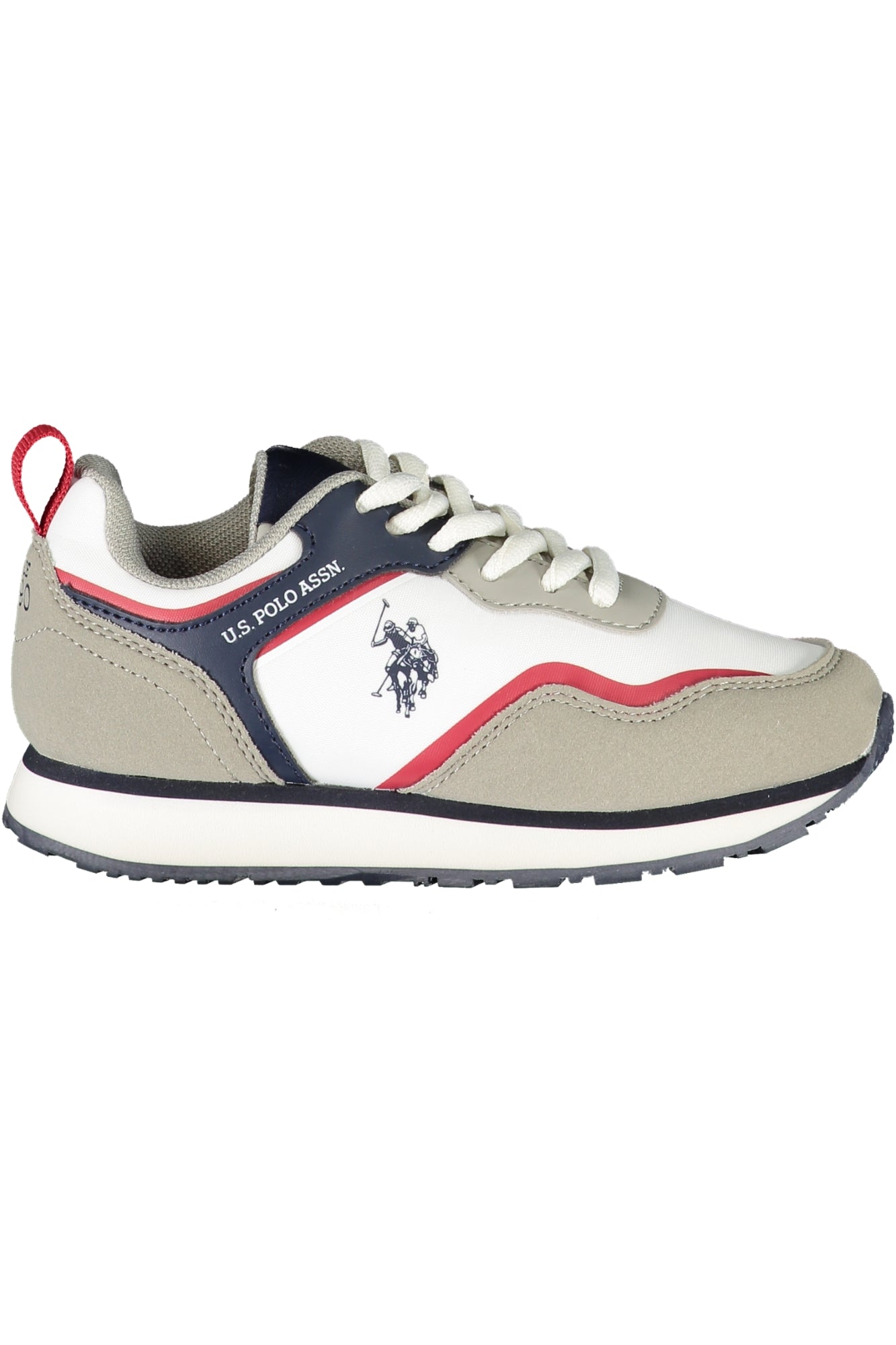 US POLO ASSN. WHITE CHILDREN'S SPORTS SHOES