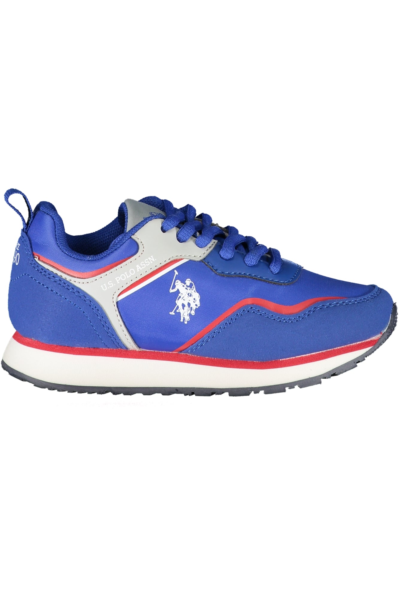 US POLO ASSN. BLUE SPORTS SHOES FOR CHILDREN