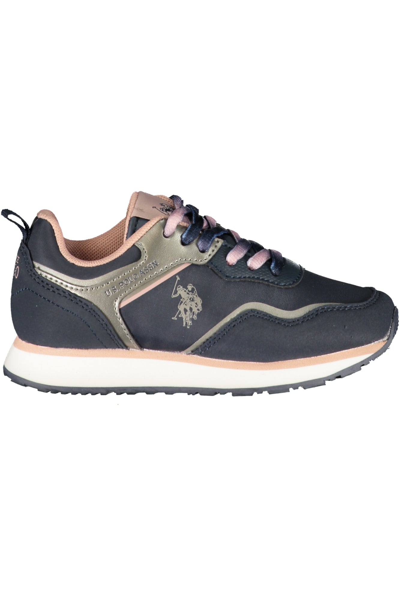 US POLO ASSN. BLUE SPORTS SHOES FOR CHILDREN