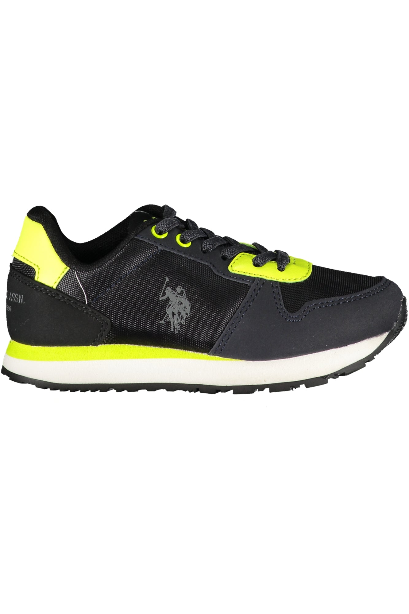 US POLO ASSN. BLACK CHILDREN'S SPORTS SHOES