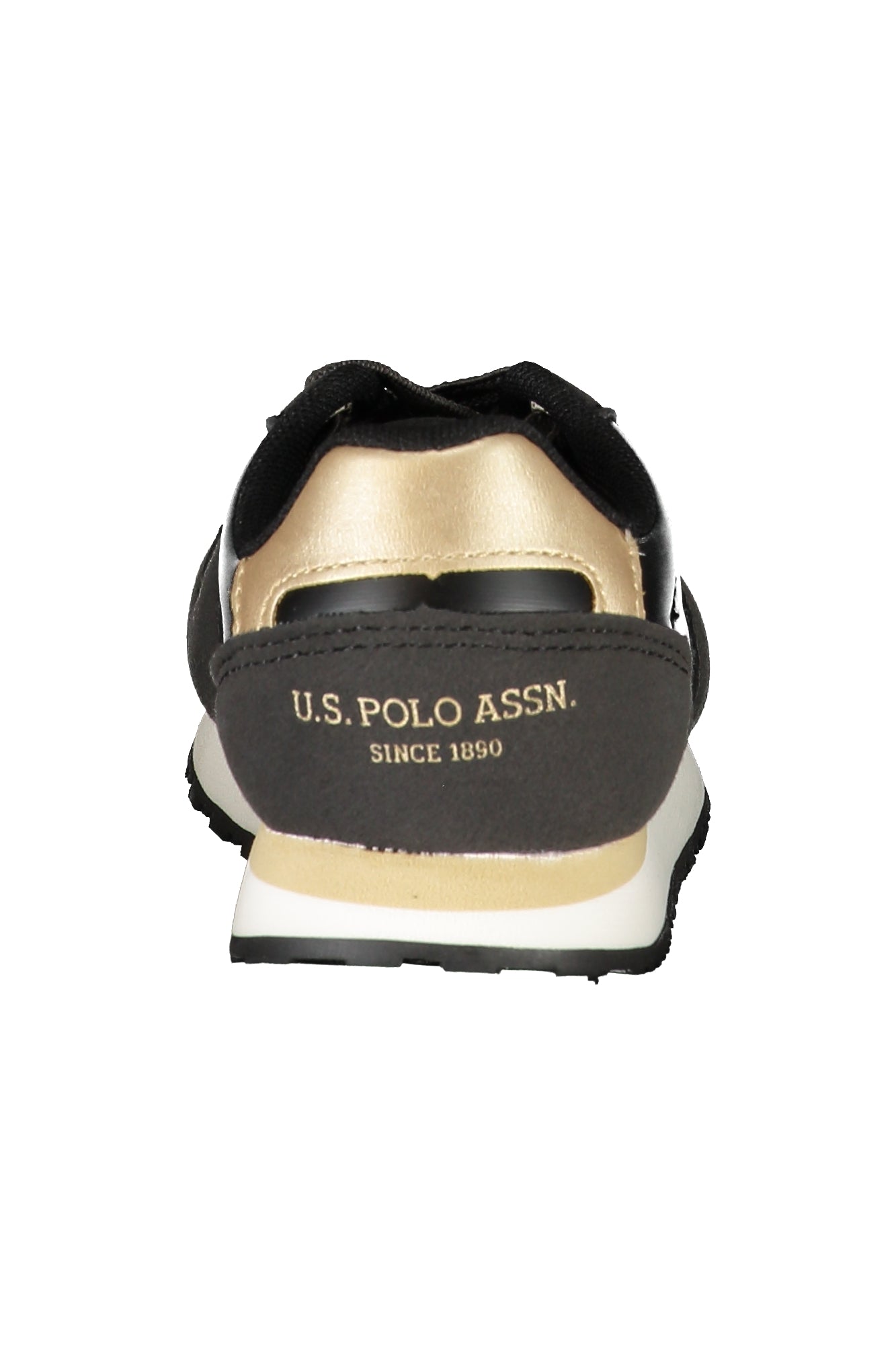 US POLO ASSN. BLACK CHILDREN'S SPORTS SHOES