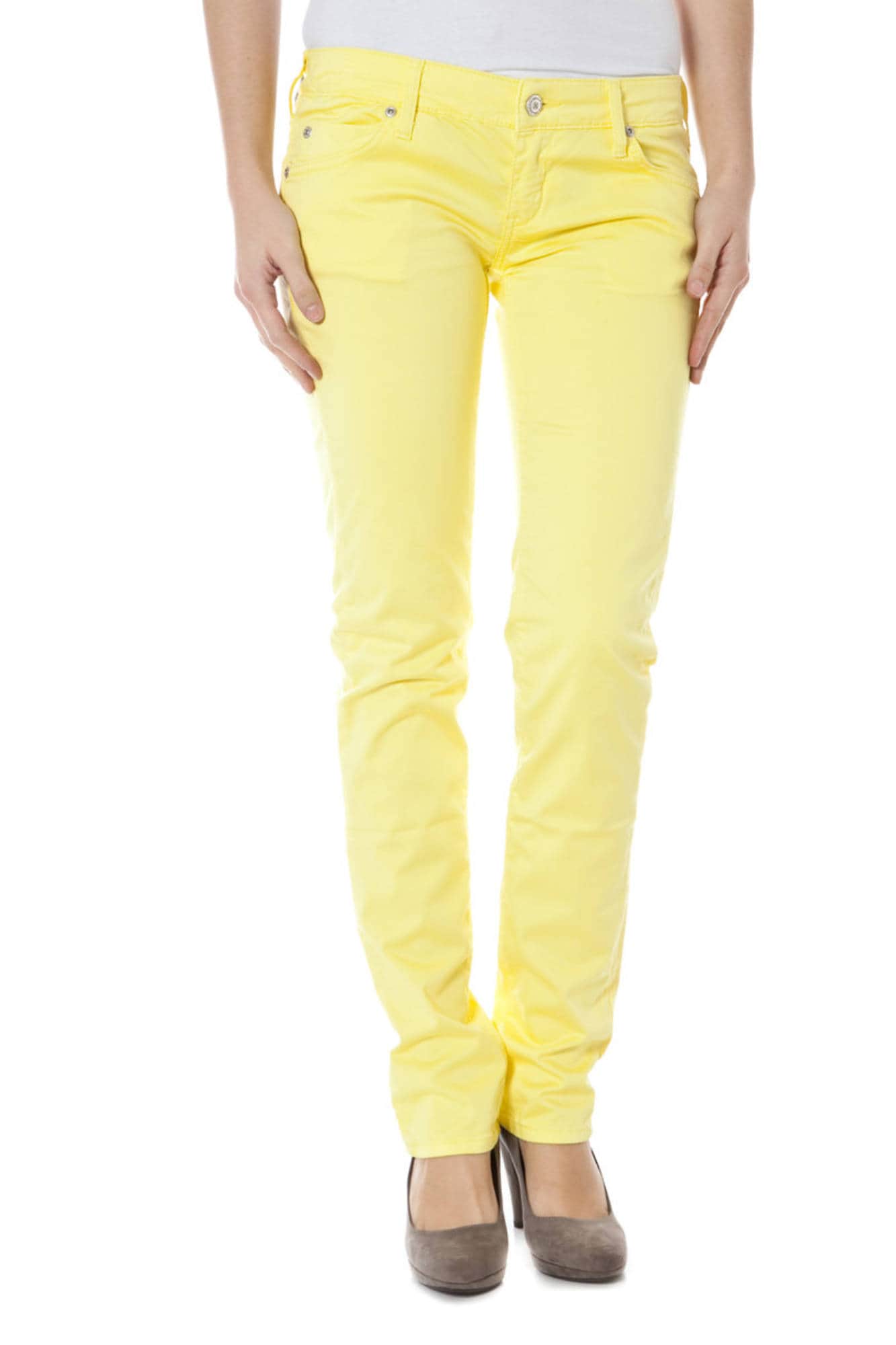 ZUELEMENTS GEEL DAMES BROEK