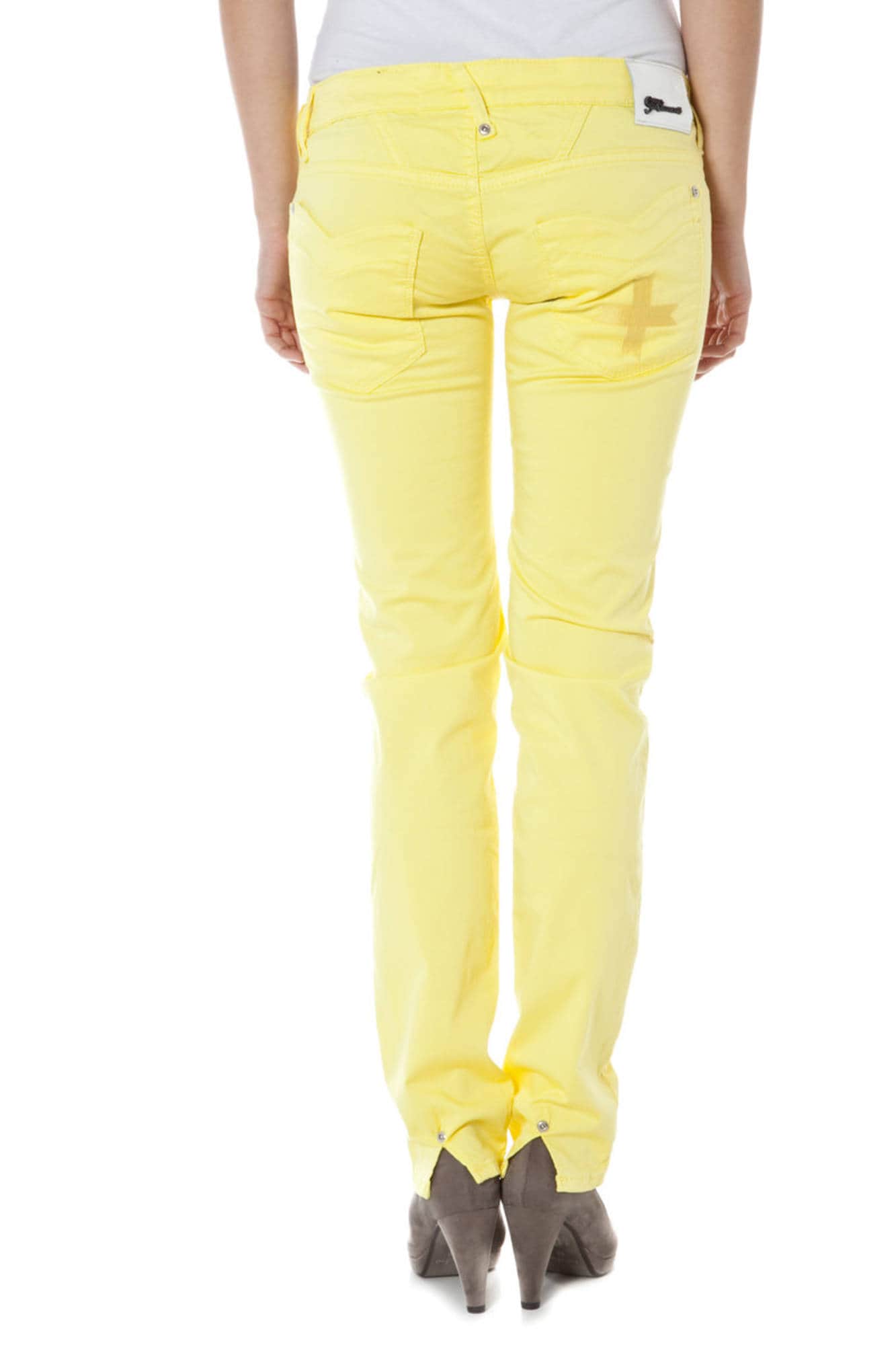 ZUELEMENTS GEEL DAMES BROEK