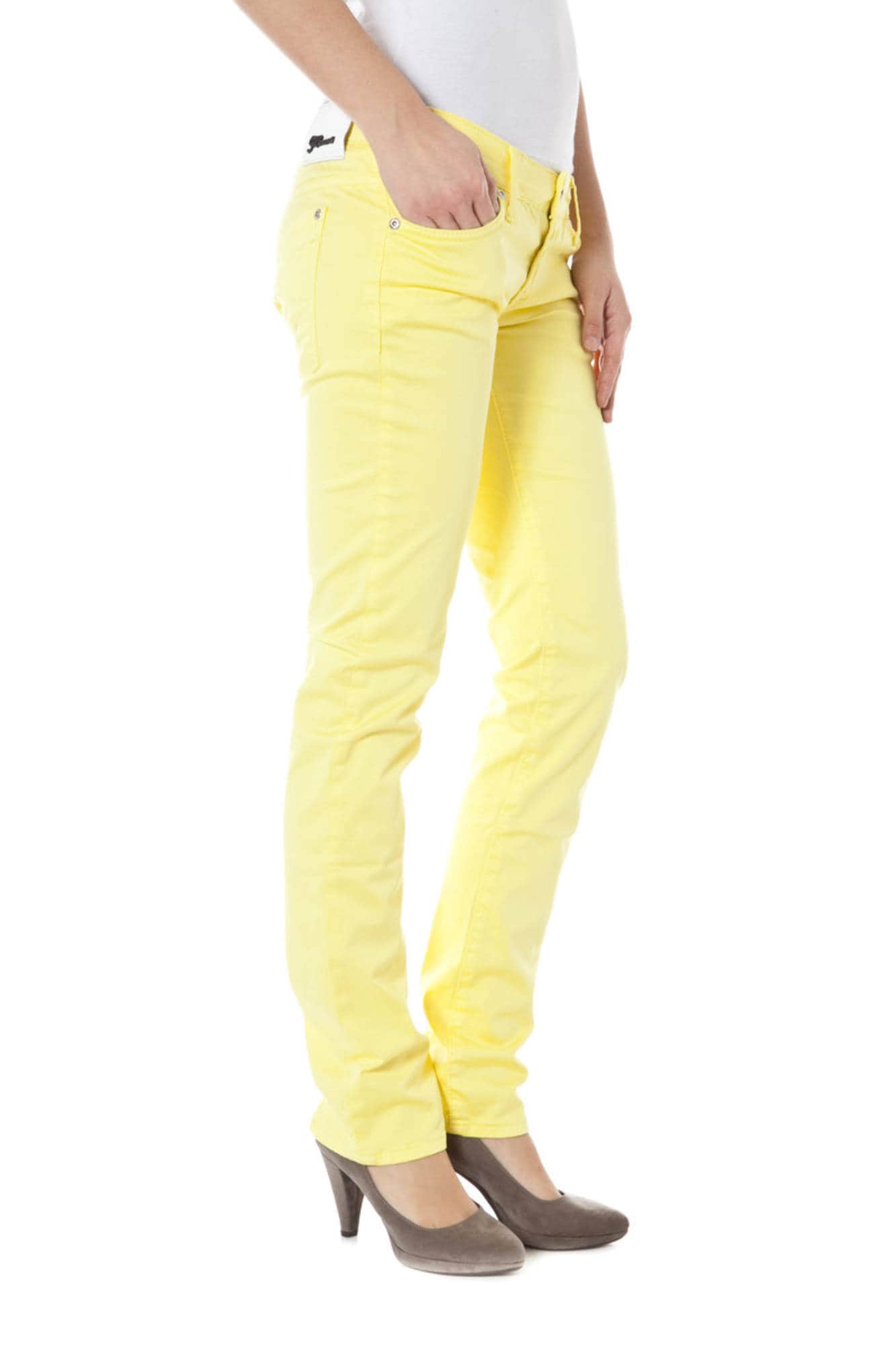 ZUELEMENTS GEEL DAMES BROEK