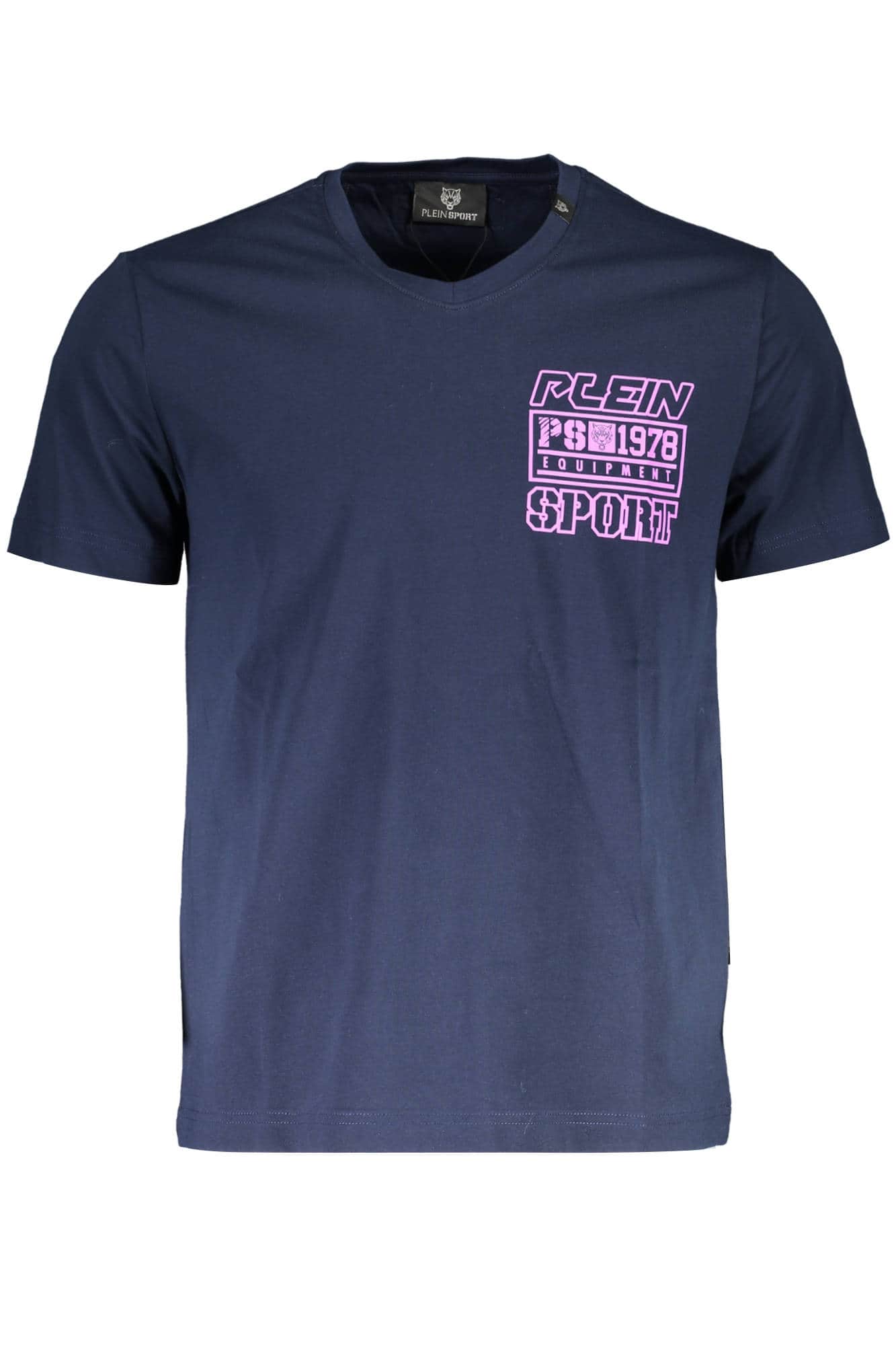 PLEIN SPORT MEN'S SHORT SLEEVE T-SHIRT GRAY