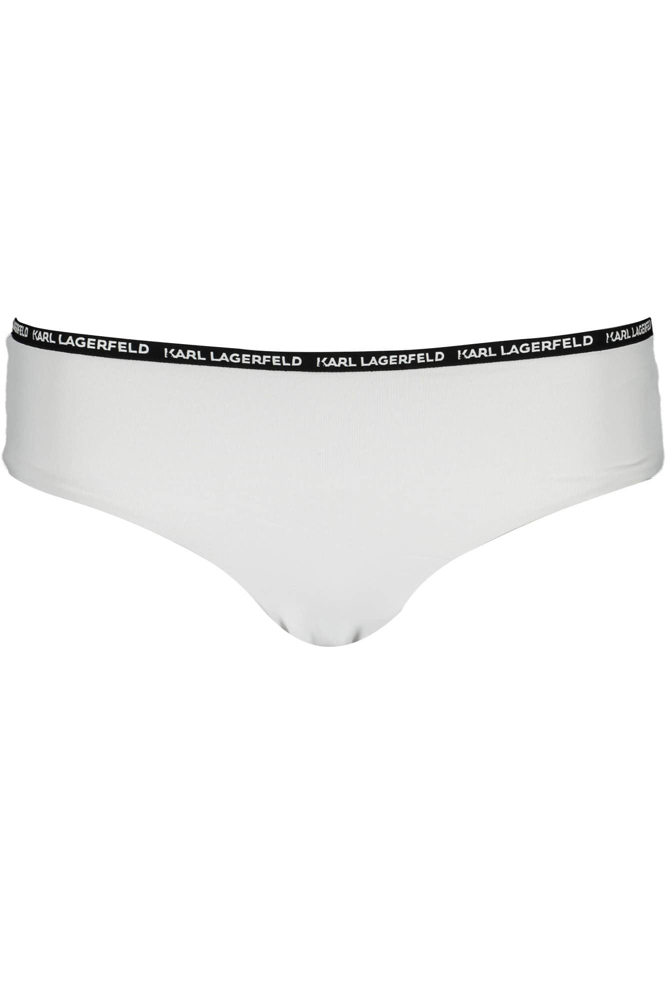 KARL LAGERFELD SWIMSUIT PART UNDER WHITE WOMAN