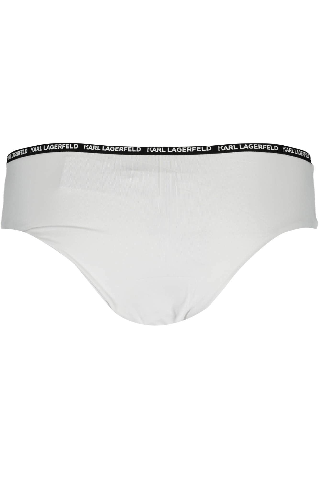 KARL LAGERFELD SWIMSUIT PART UNDER WHITE WOMAN