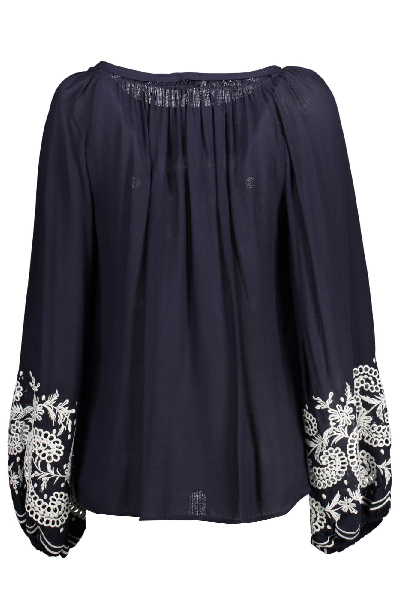KOCCA LANGE MOUW SHIRT BLAUW DAMES
